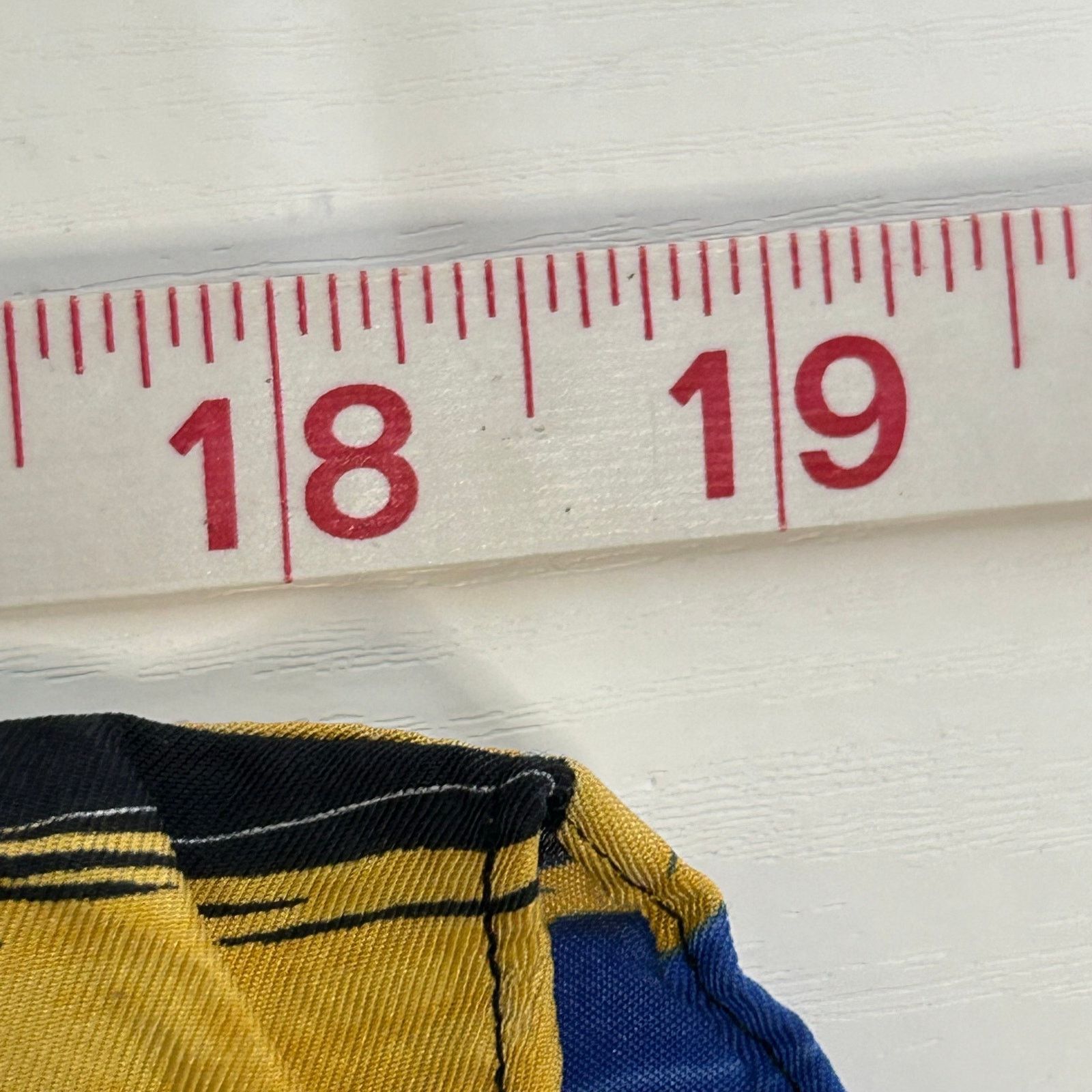 Michael Kors Michael Michael Kors Silk Blouse XL Yellow Blue Black Stripe Size XL / US 12-14 / IT 48-50 - 8 Thumbnail