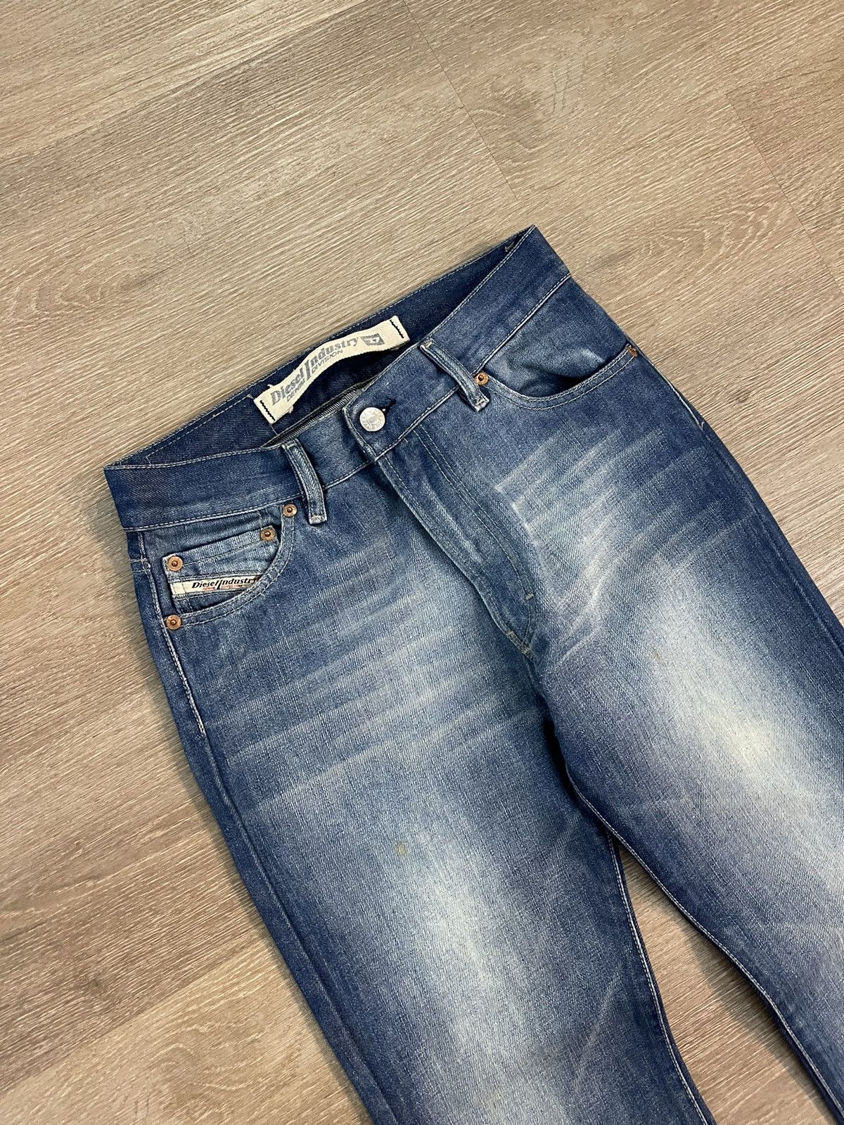 Diesel × Vintage Vintage Diesel Flare Pants Y2K Fanker Size US 27 - 2 Thumbnail