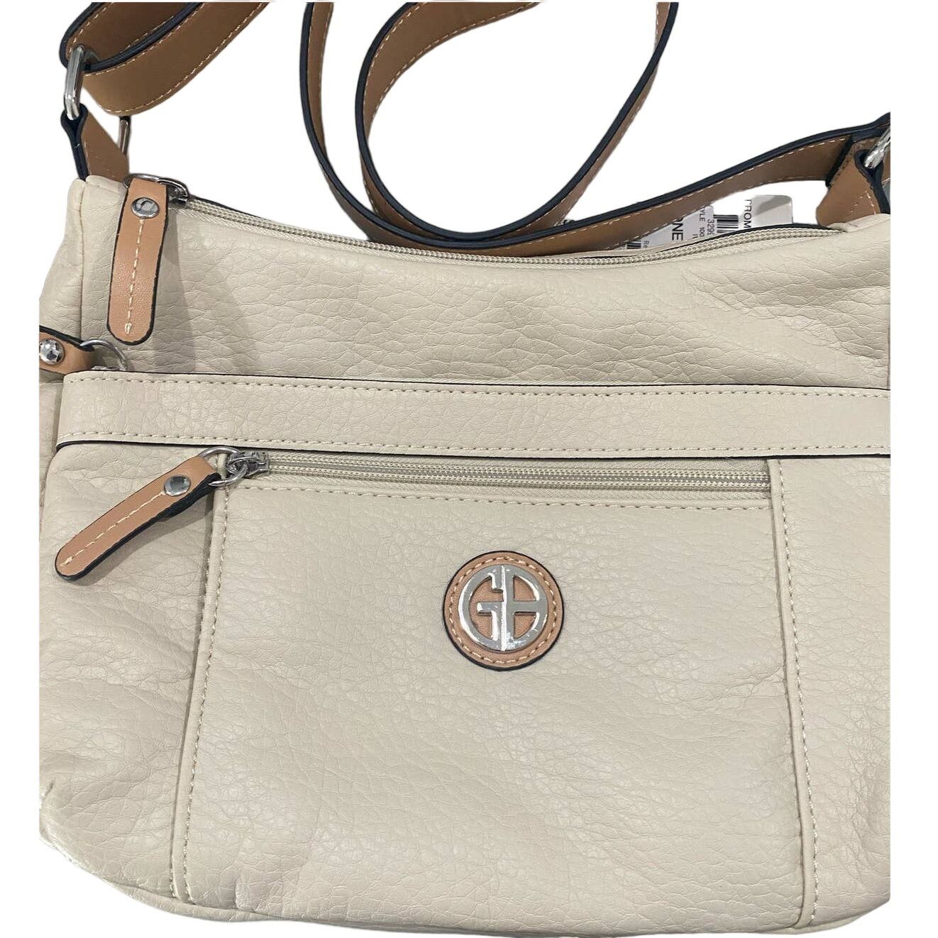 Other NWT Giani Bernini Pebble Hobo Ivory With Silver Size ONE SIZE - 4 Thumbnail