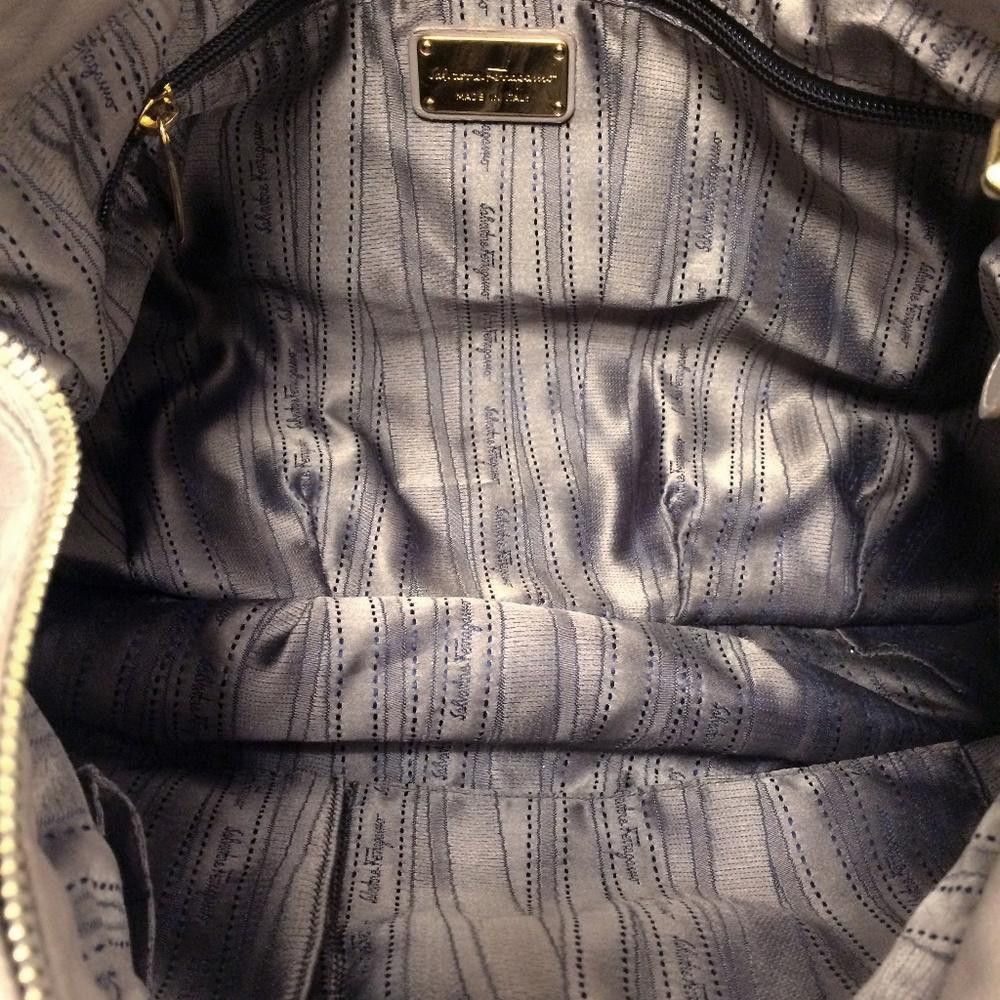 Salvatore Ferragamo Salvatore Ferragamo Glenn Grey Vara Icona Bag Size ONE SIZE - 3 Thumbnail