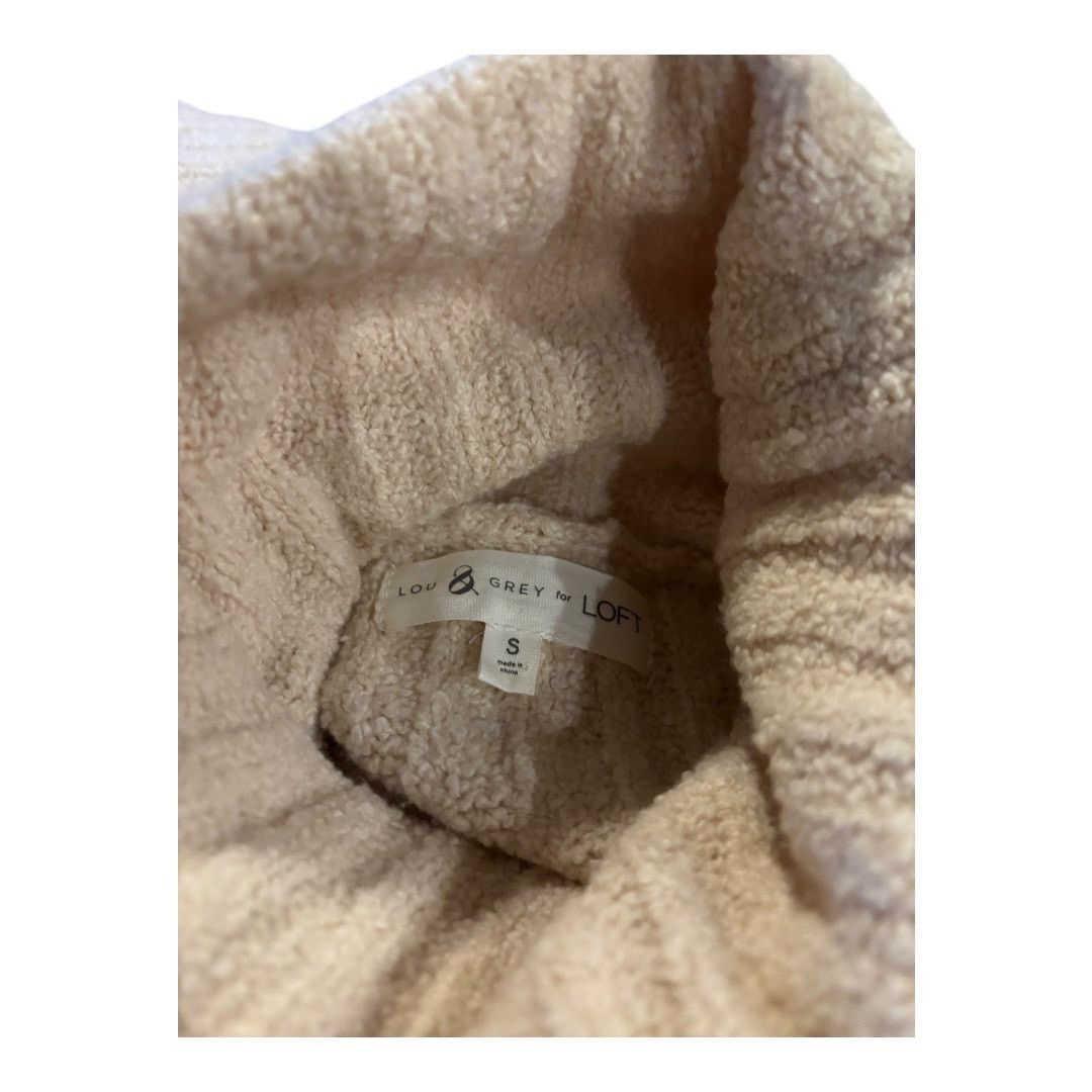 Lou & Grey Lou & Grey Cream Turtleneck Sweater Size S Size S / US 4 / IT 40 - 3 Thumbnail