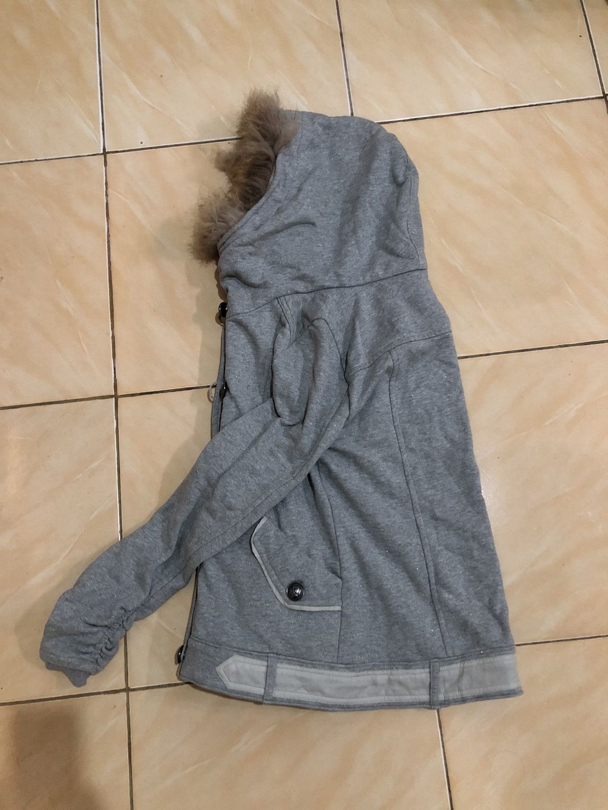 Japanese Brand Qualite Zipper Button Hoodie Size S / US 4 / IT 40 - 12 Thumbnail