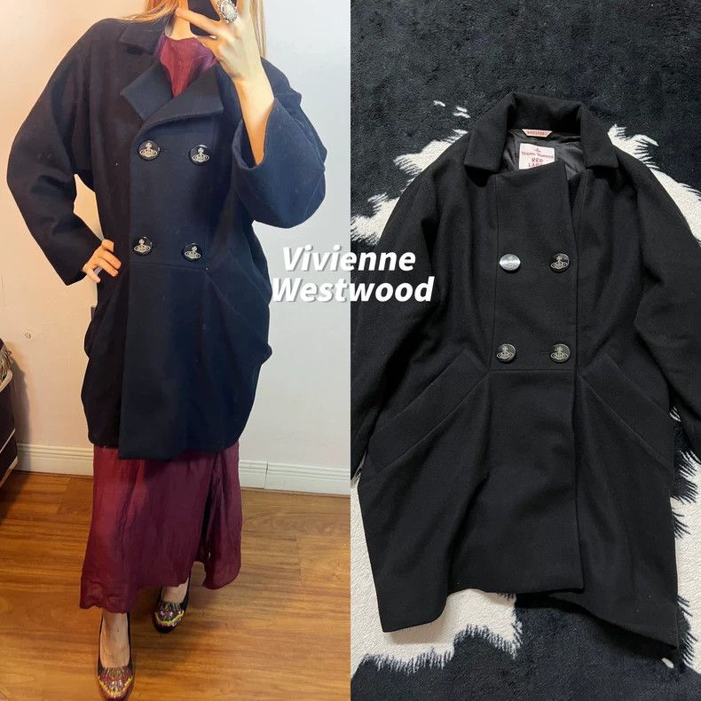 Vivienne Westwood Vivienne Westwood Oversized Wool Coat Jacket Size M / US 6-8 / IT 42-44 - 1 Thumbnail