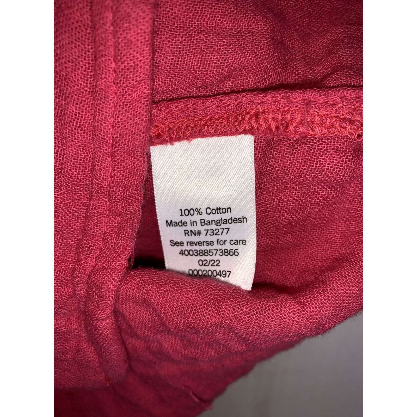 Vintage VINTAGE Sonoma Womens Berry Blossom V Neck Button Front Shirt XL NWT-8498 Size XL / US 12-14 / IT 48-50 - 6 Thumbnail