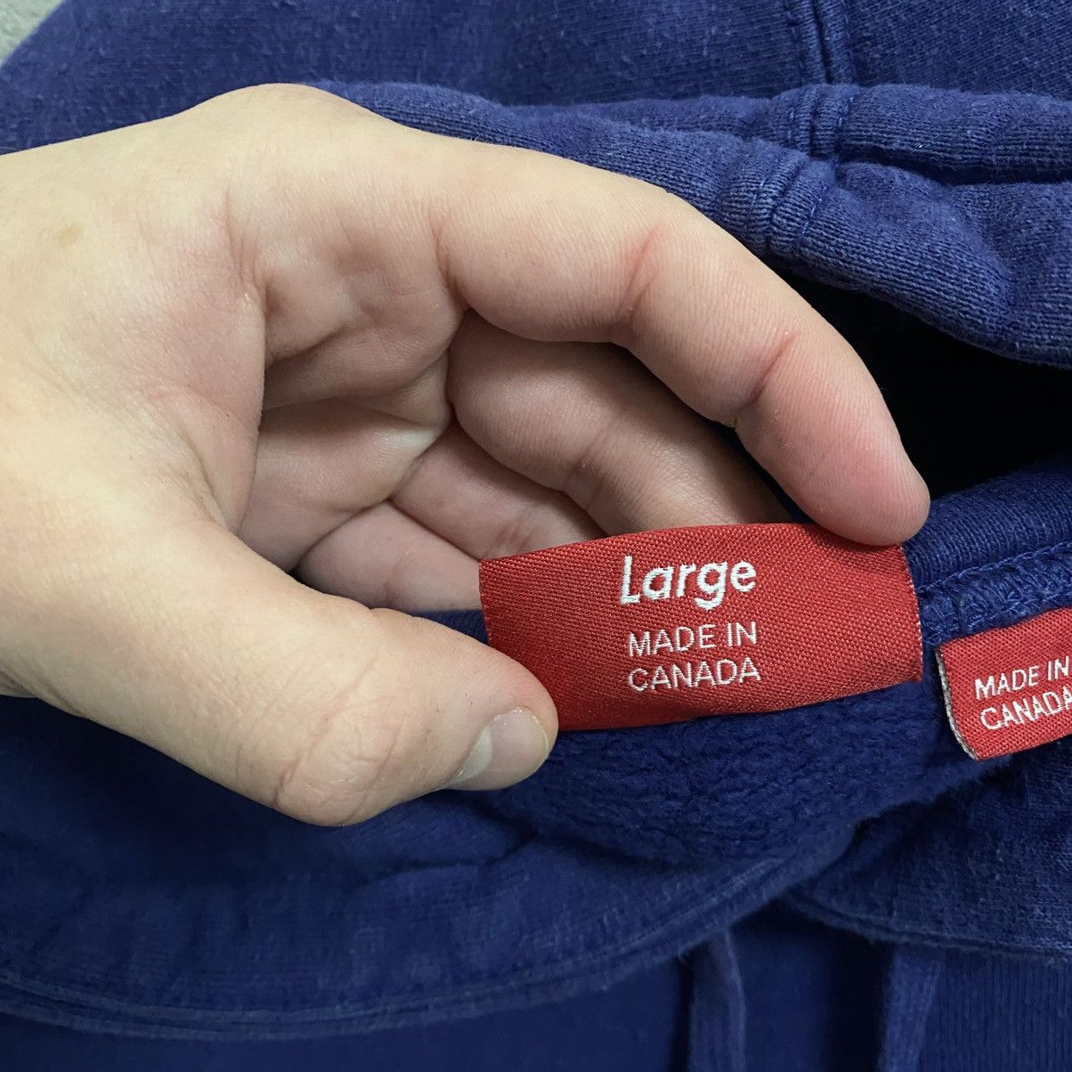 Supreme Vintage Supreme hoodie big logo Size US L / EU 52-54 / 3 - 12 Thumbnail
