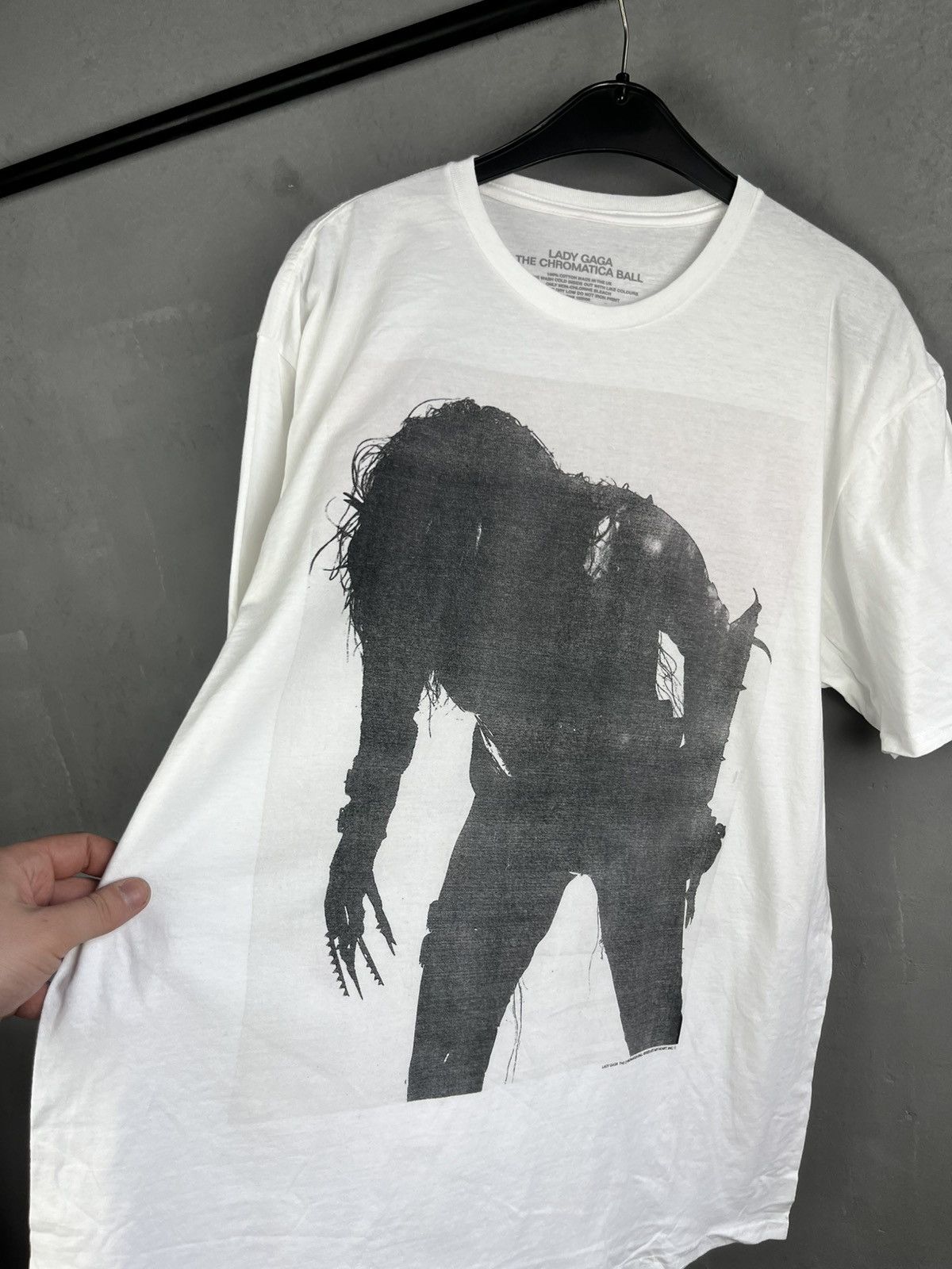 Band Tees × Designer Lady Gaga The Chromatica Ball Tour Tee Big Logo Face Size US XL / EU 56 / 4 - 4 Thumbnail