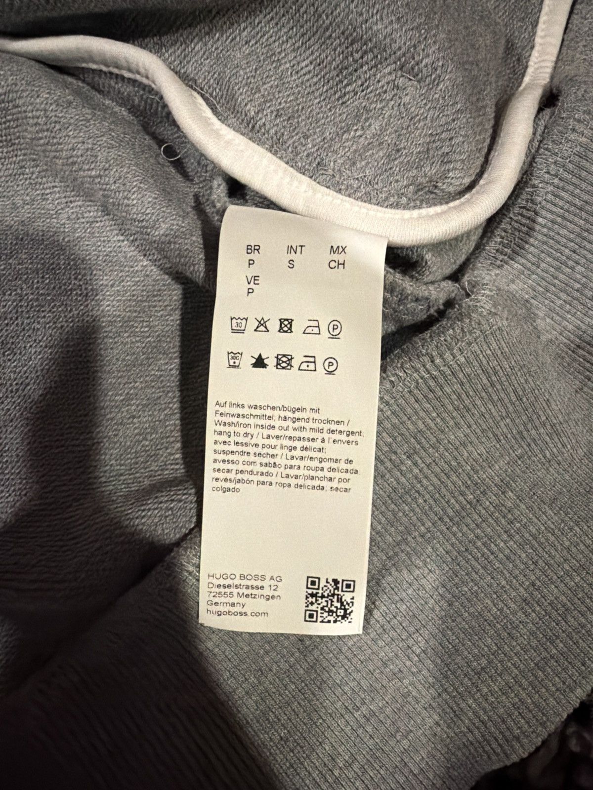 Hugo Boss Grey Hugo Boss Hoodie Size US S / EU 44-46 / 1 - 6 Thumbnail
