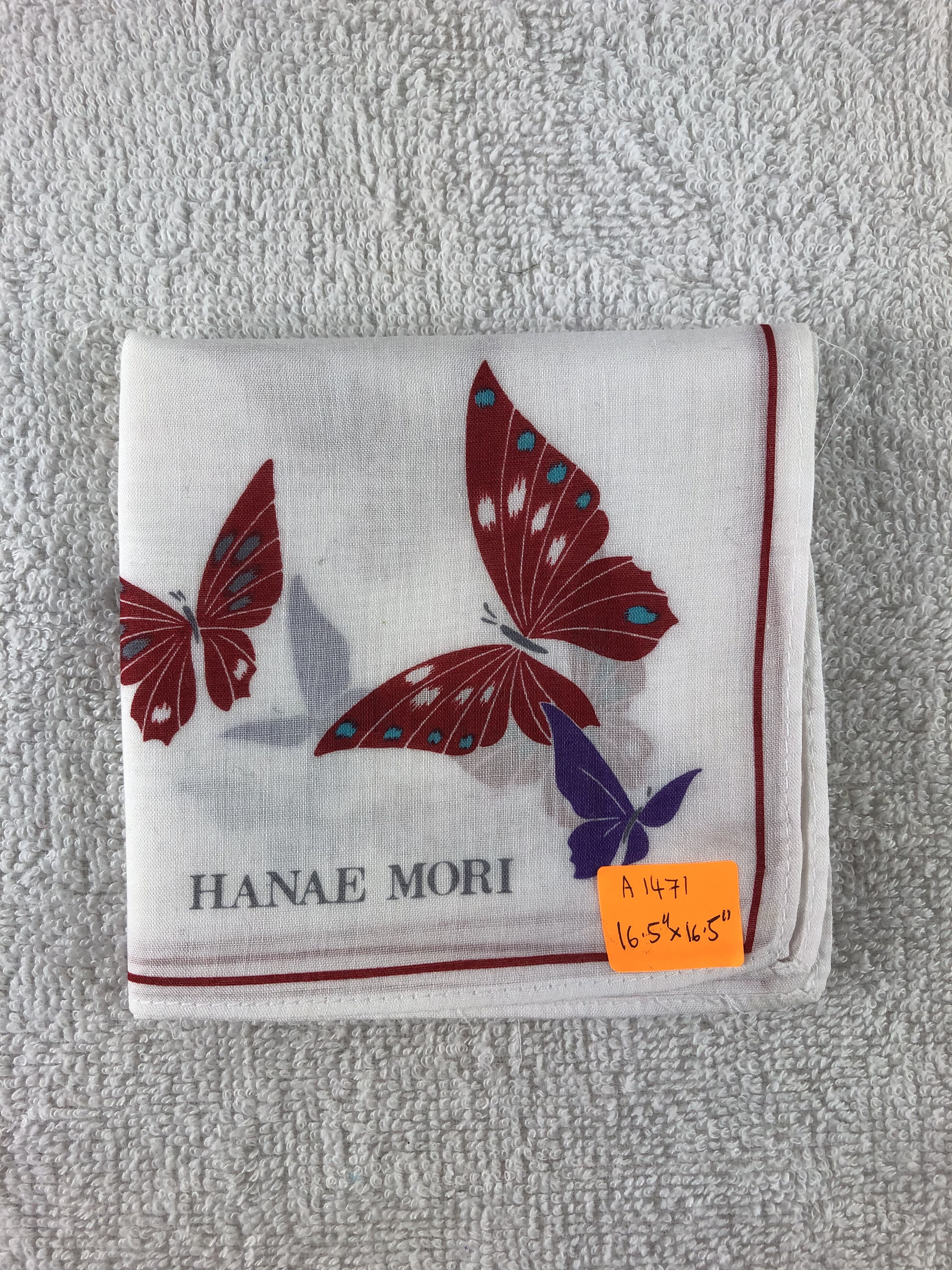 Hanae Mori × Japanese Brand × Vintage Hanae Mori Handkerchief / Bandana / Neckerchief Size ONE SIZE - 7 Thumbnail