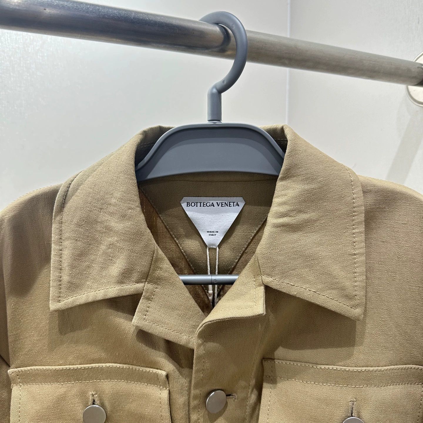 Bottega Veneta Bottega Veneta mar105 Lt Stretch Linen Waist Jacket 38 Size XS / US 0-2 / IT 36-38 - 3 Thumbnail