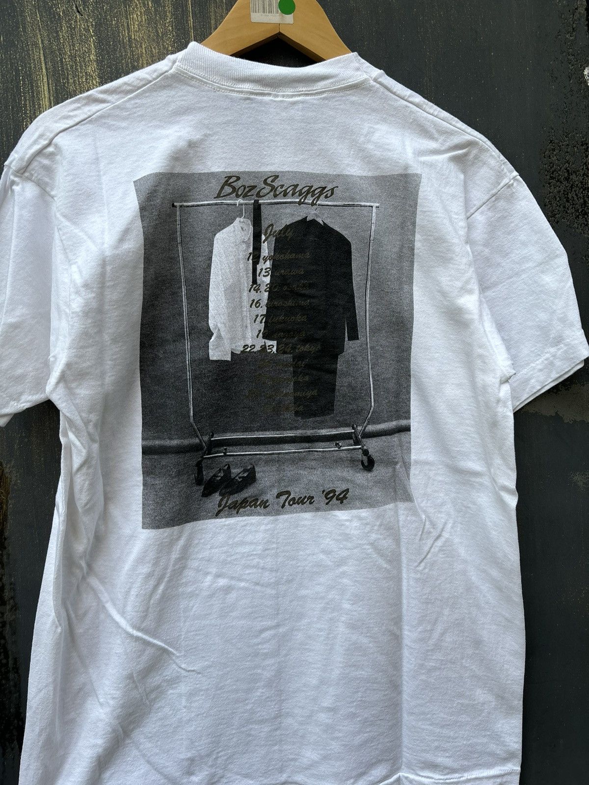 Vintage RARE! Vintage 90’s Art Japan Tour 1994 Boz Scaggs Size US L / EU 52-54 / 3 - 1 Thumbnail