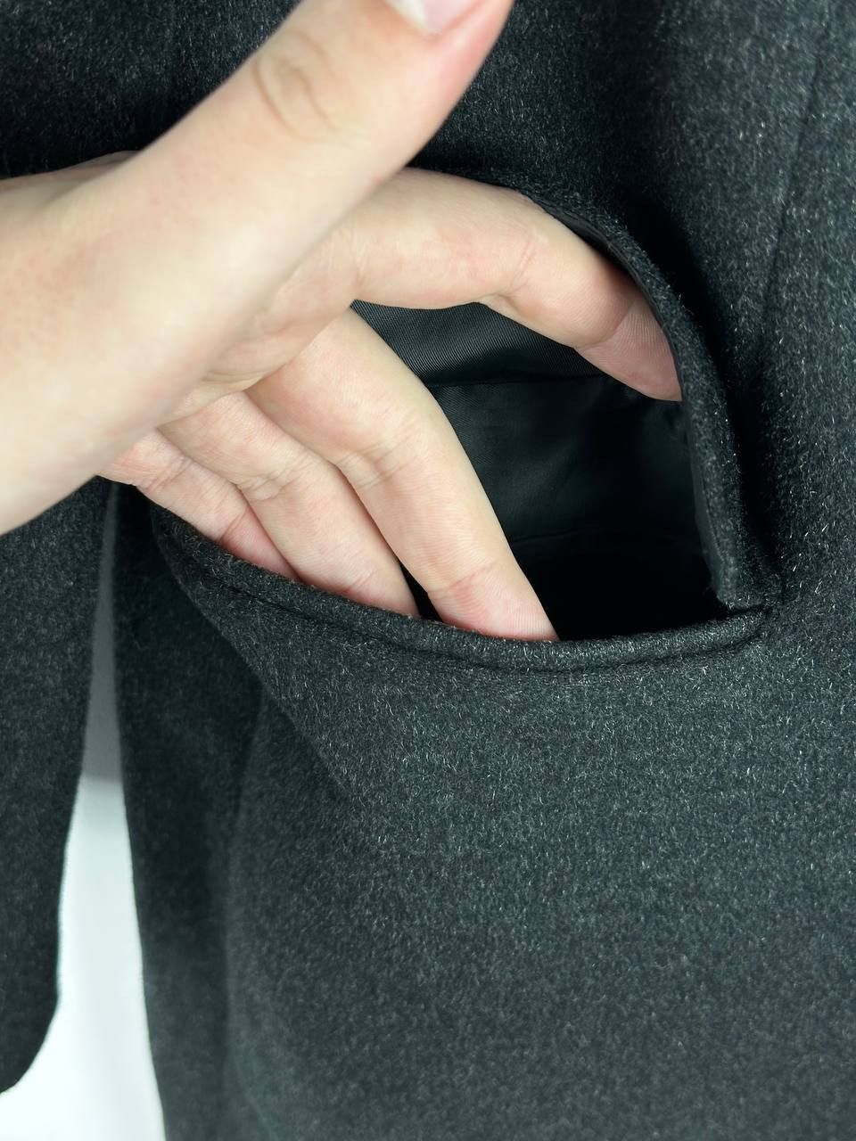 Japanese Brand × Uniqlo Uniqlo Grey Wool Casual Coat Size L Size US L / EU 52-54 / 3 - 8 Thumbnail