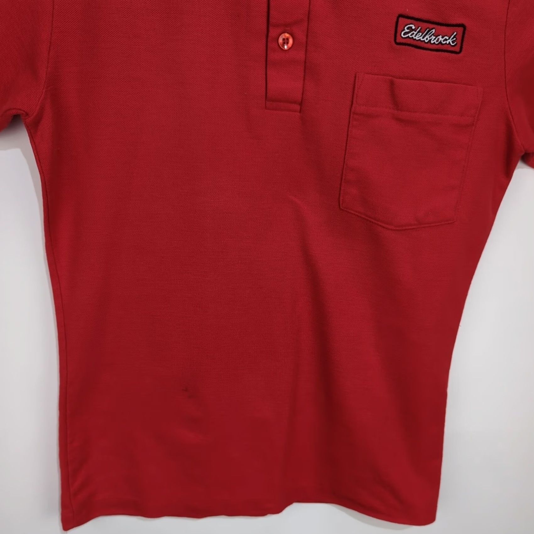 Jantzen VINTAGE Jantzen Polo Shirt Short Sleeve Mens Small Red USA Edelbrock Performance Embroidered Logo Cars Comfort All Seasons Regular Fit Size US S / EU 44-46 / 1 - 5 Thumbnail