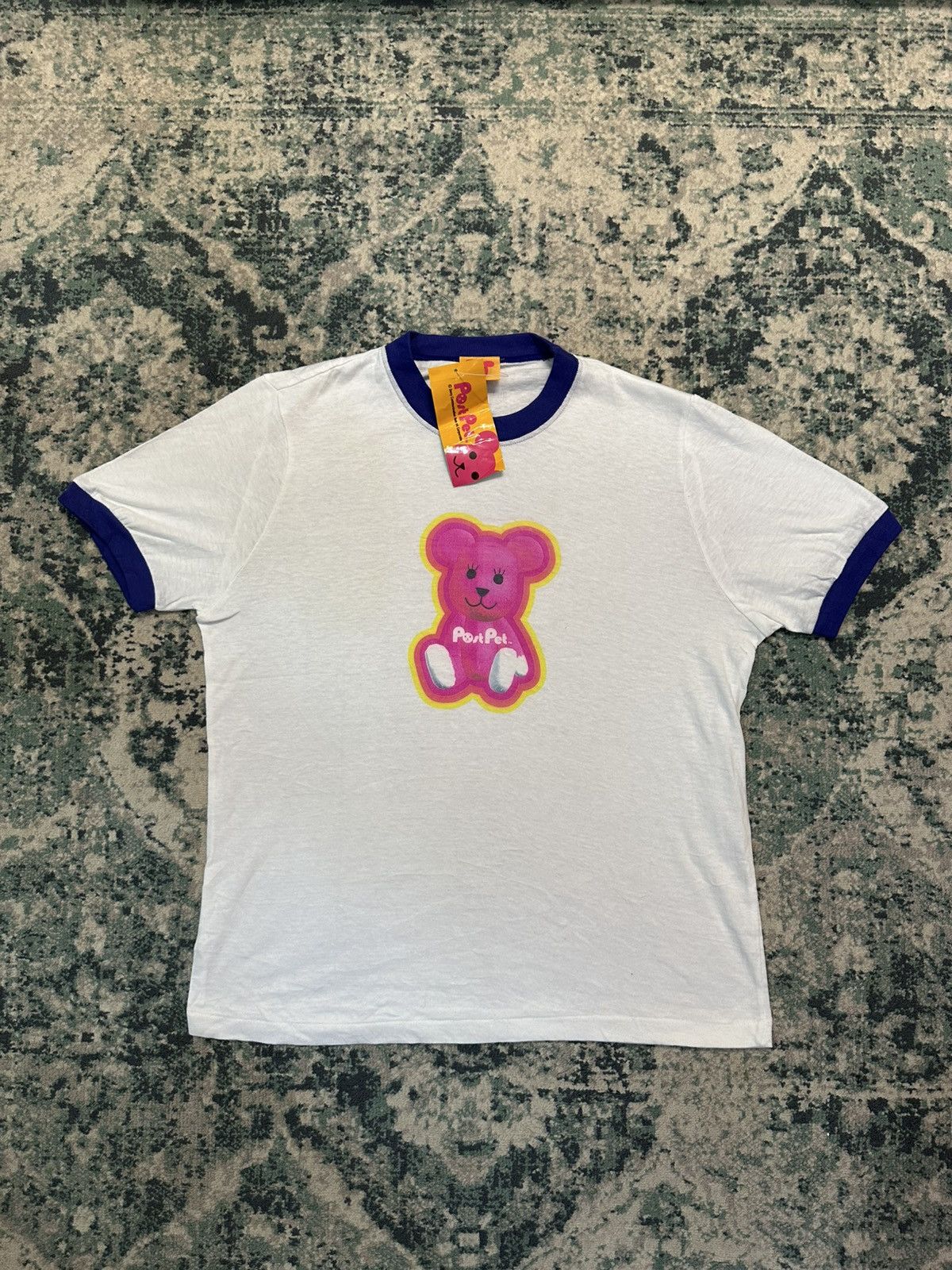 Japanese Brand × Sony Vintage 1997 Postpet™️ By Sony Ringer Tee Size US M / EU 48-50 / 2 - 3 Thumbnail