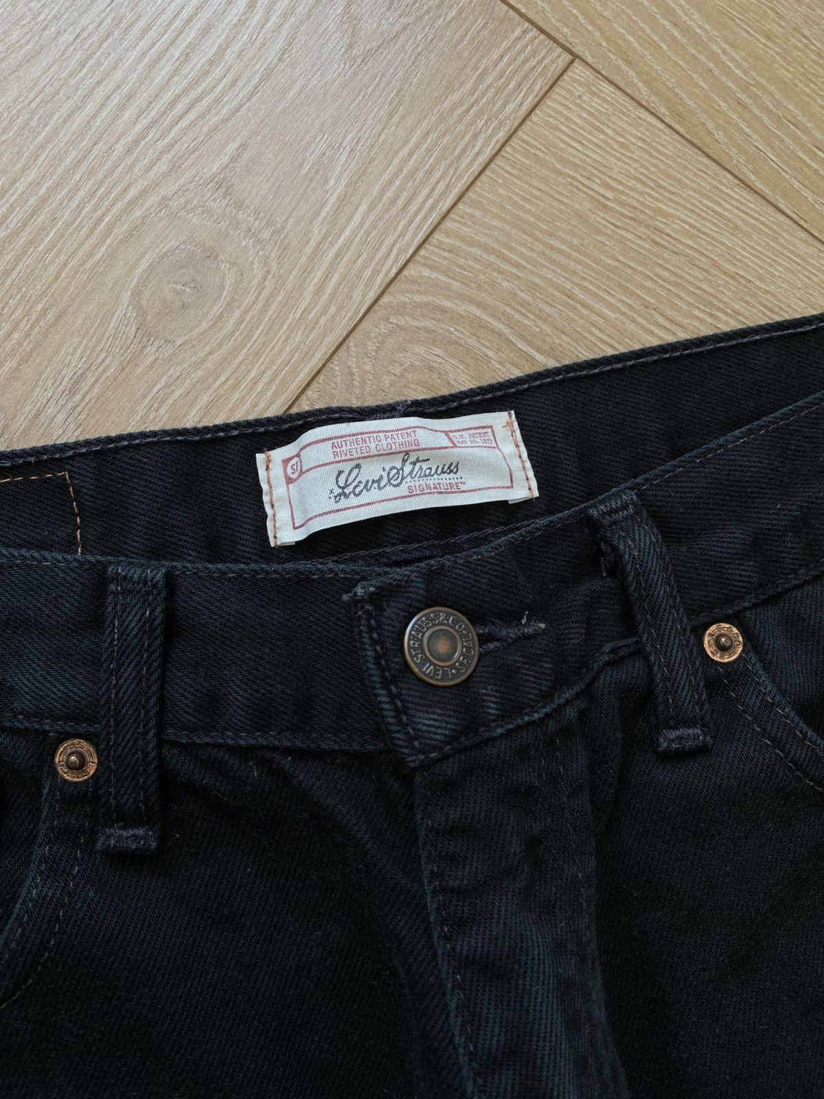 Levi's × Vintage Levi’s Vintage Y2k Black Denim Jeans Trousers Pants Straight Size US 32 / EU 48 - 8 Thumbnail