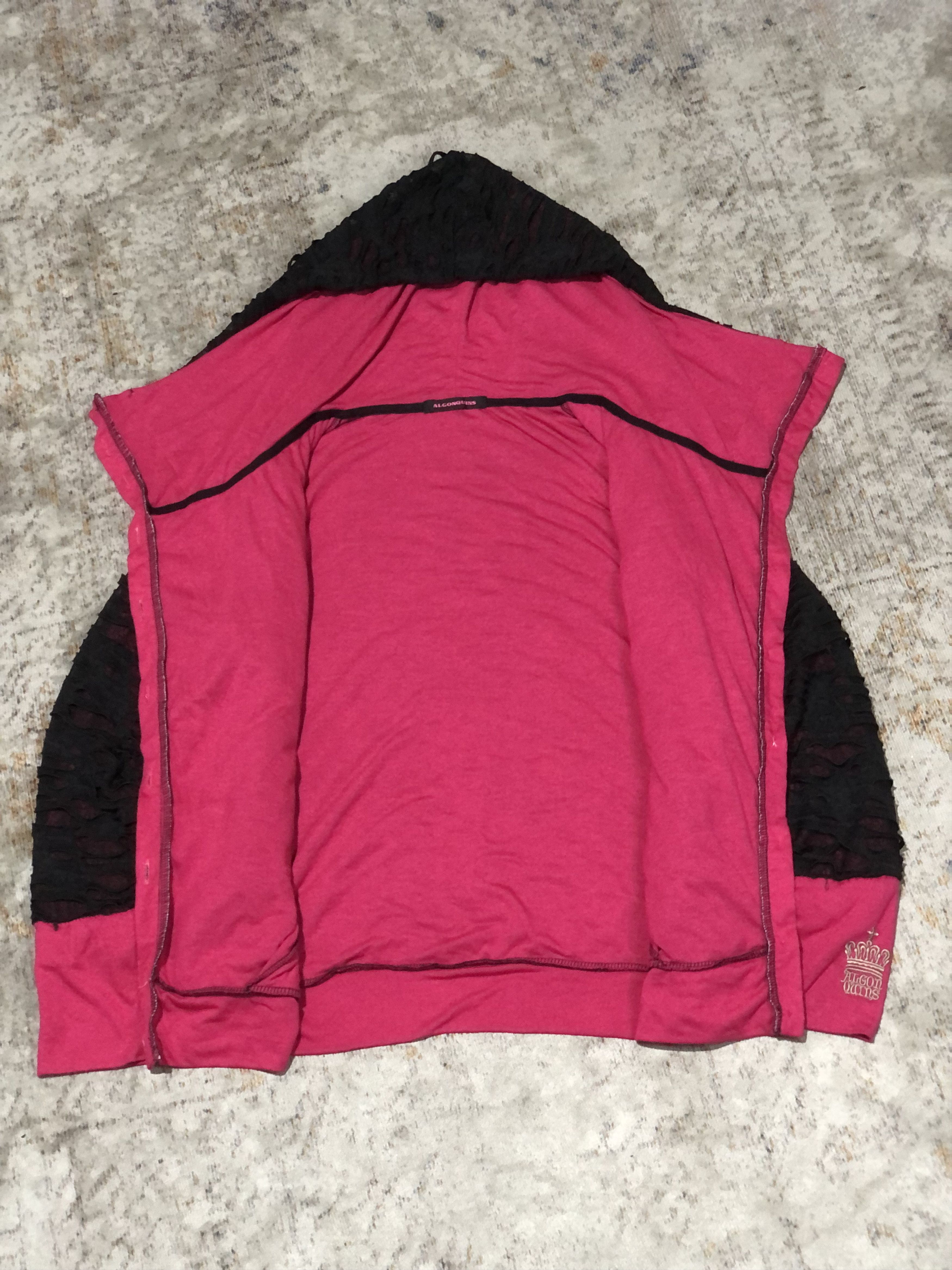 Japanese Brand Algonquins punk studed distressed hoodie Size US M / EU 48-50 / 2 - 10 Thumbnail