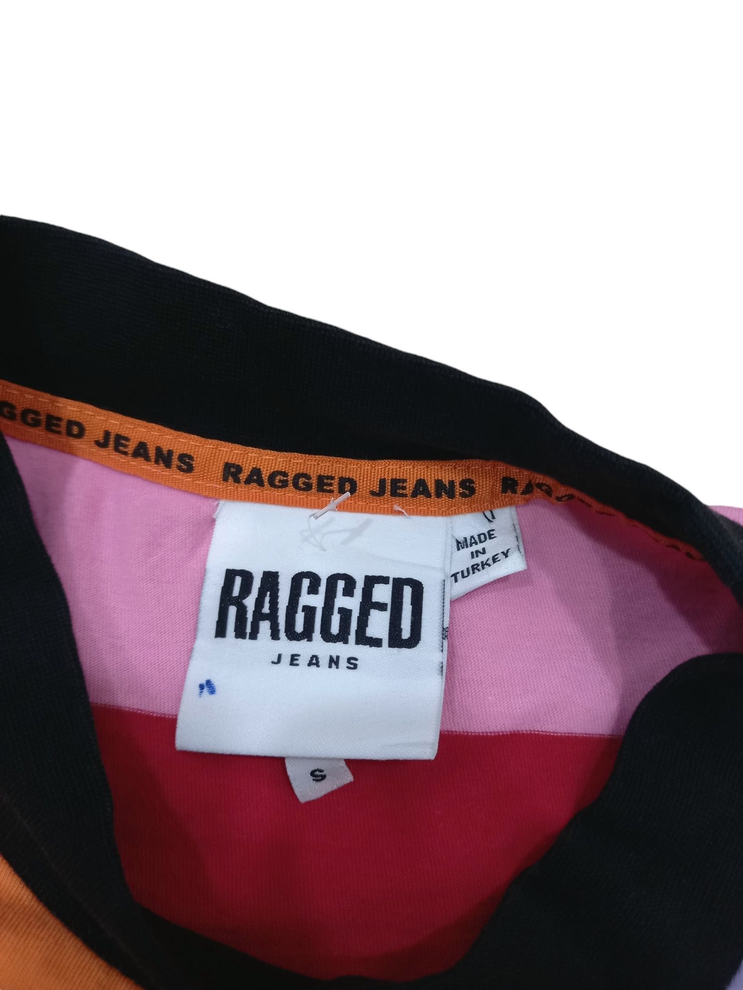 The Ragged Priest Ragged Jeans Boxy Cropped Oversize Vibrant Stripe LS Size US S / EU 44-46 / 1 - 4 Thumbnail