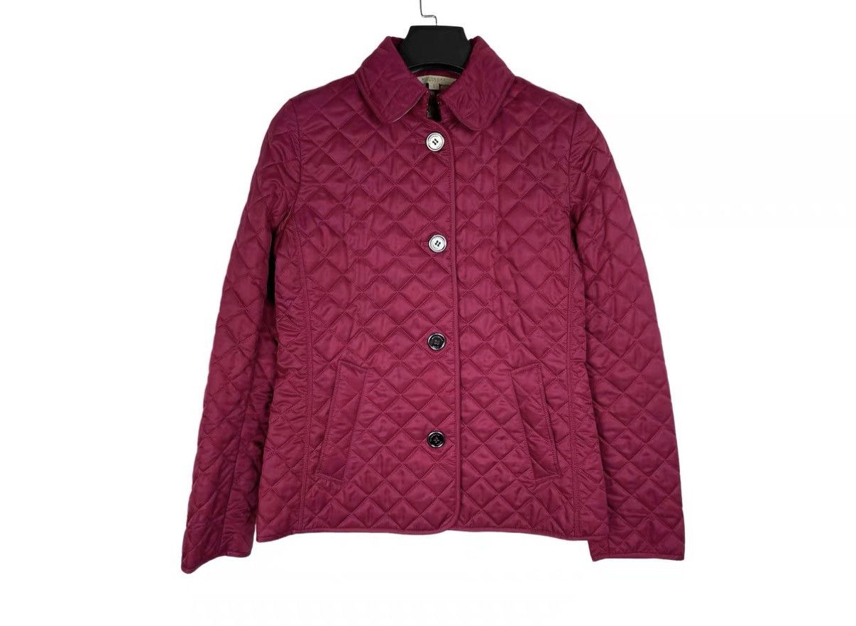 Burberry Burberry Quilted Diamond Padded Jacket with Check Lining J31 Size US S / EU 44-46 / 1 - 1 Thumbnail