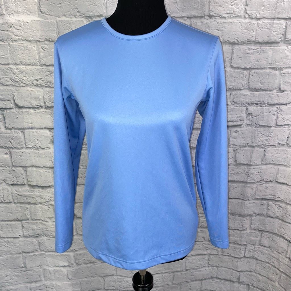 Spyder Spyder scoopneck dri fit activewear top blue sz XL women Size XL / US 12-14 / IT 48-50 - 1 Thumbnail