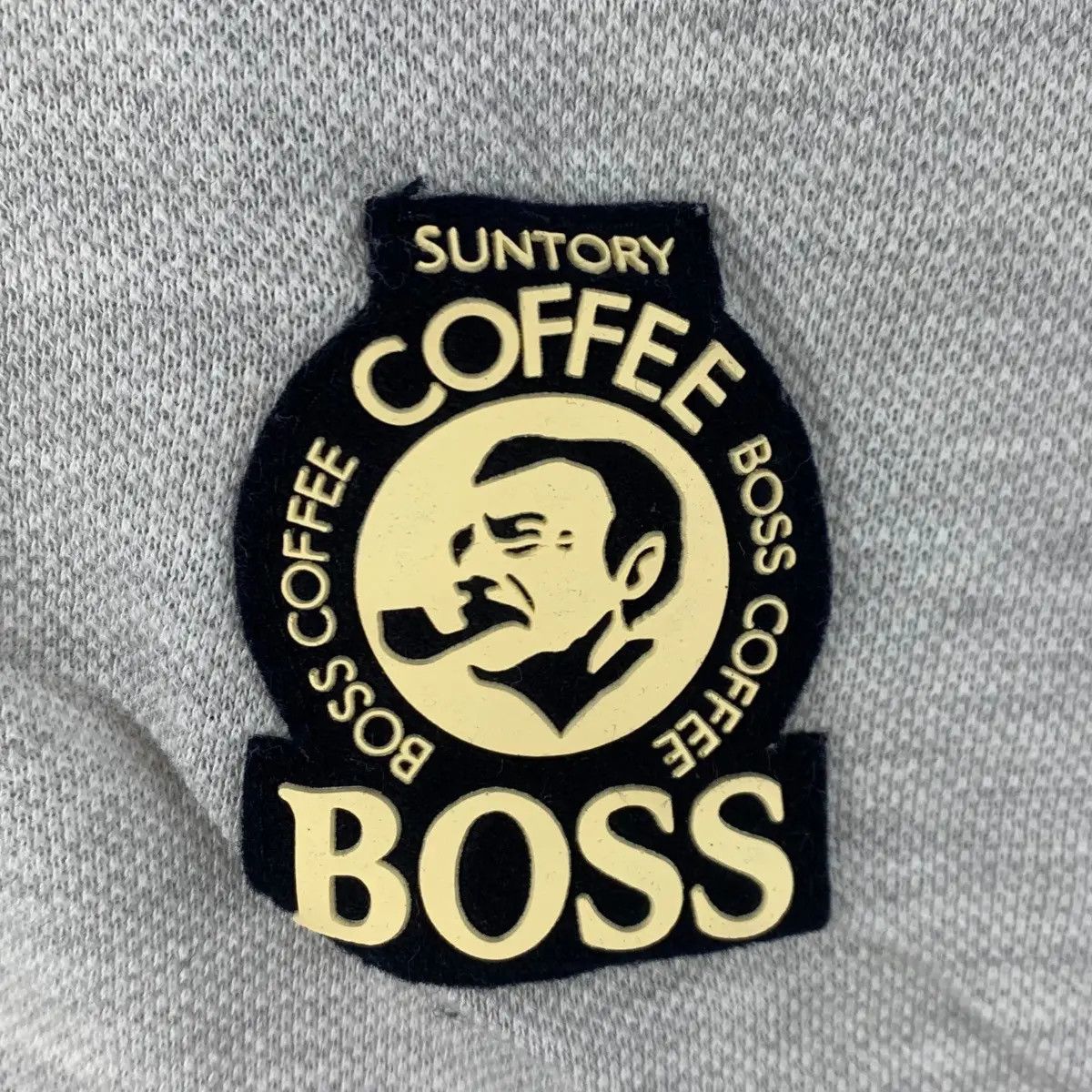 Vintage Vintage SUNTORY COFFEE BOSS Embossed Polo Tee Size US XXL / EU 58 / 5 - 3 Thumbnail