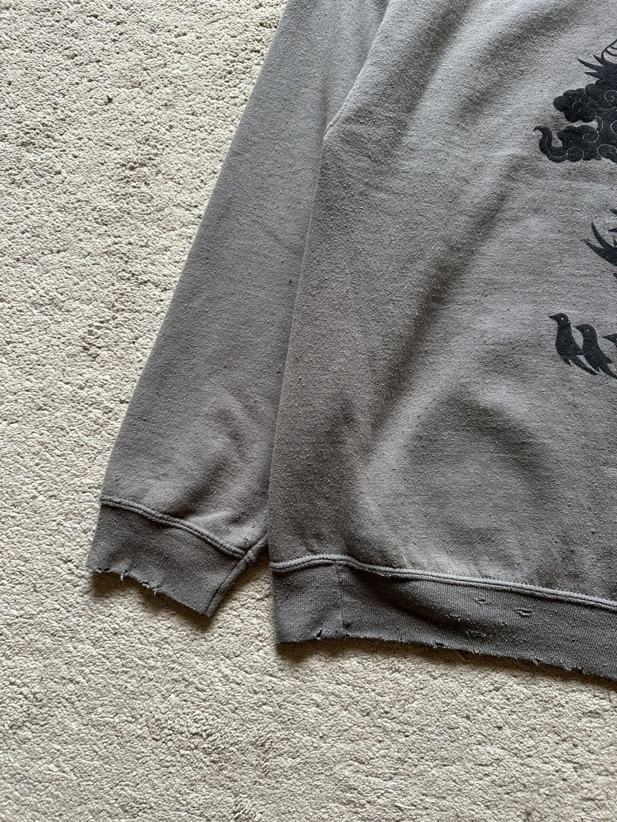 Sasquatchfabrix AW2019 Sasquatch fabrix Distressed Hoodie Size US XL / EU 56 / 4 - 8 Thumbnail