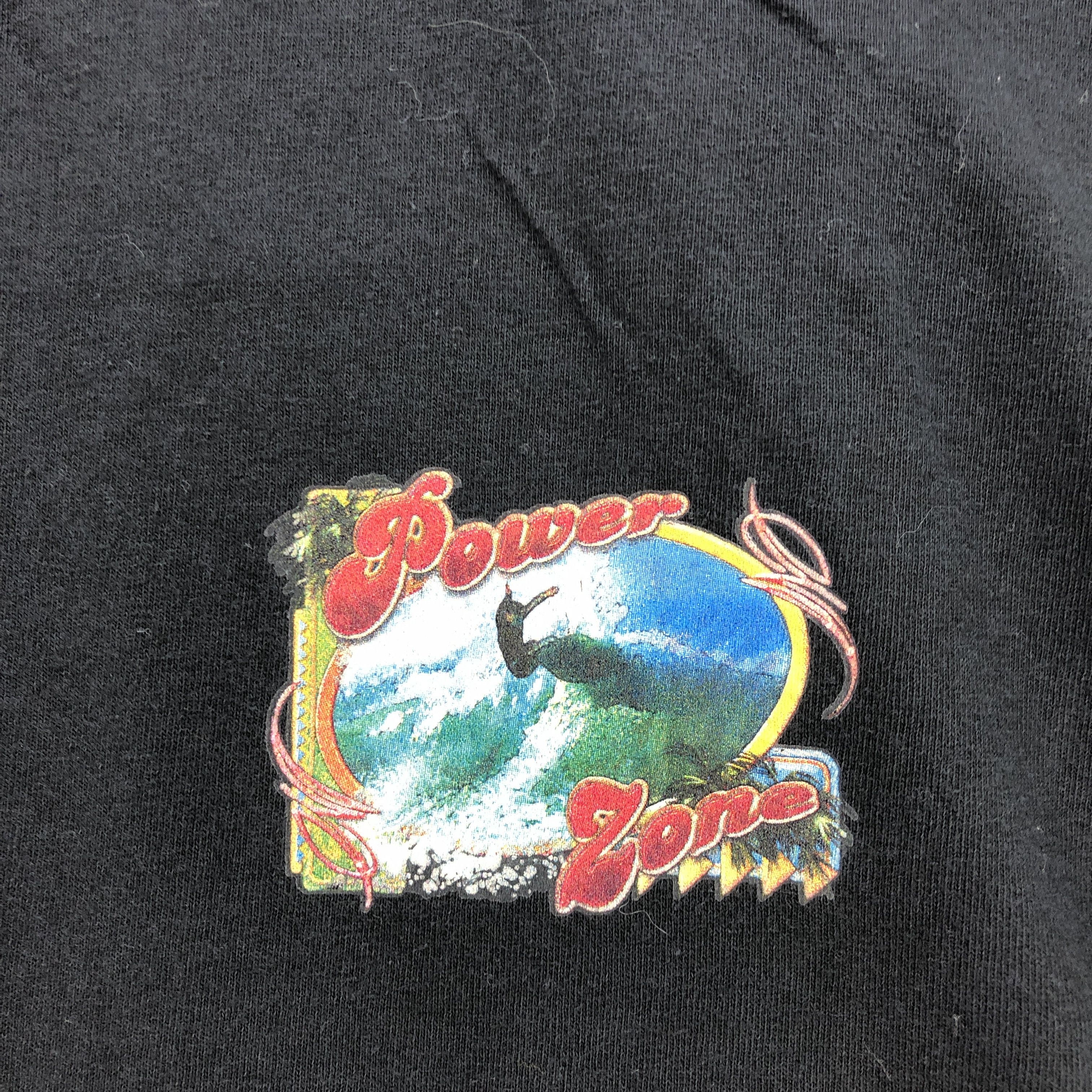 Vintage Vintage Y2K Power Zone T Shirt Surfwear Sportswear Tees Size US L / EU 52-54 / 3 - 3 Thumbnail