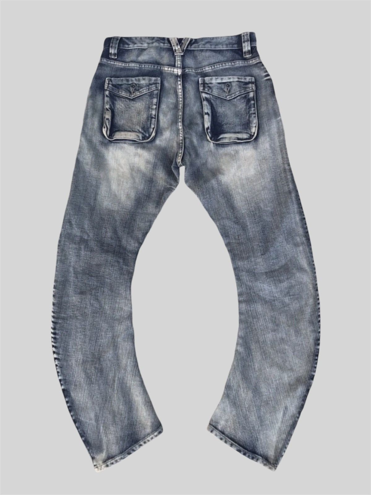 Japanese Brand × PPFM Vintage PPFM cerve distressed denim pants Size US 32 / EU 48 - 2 Thumbnail