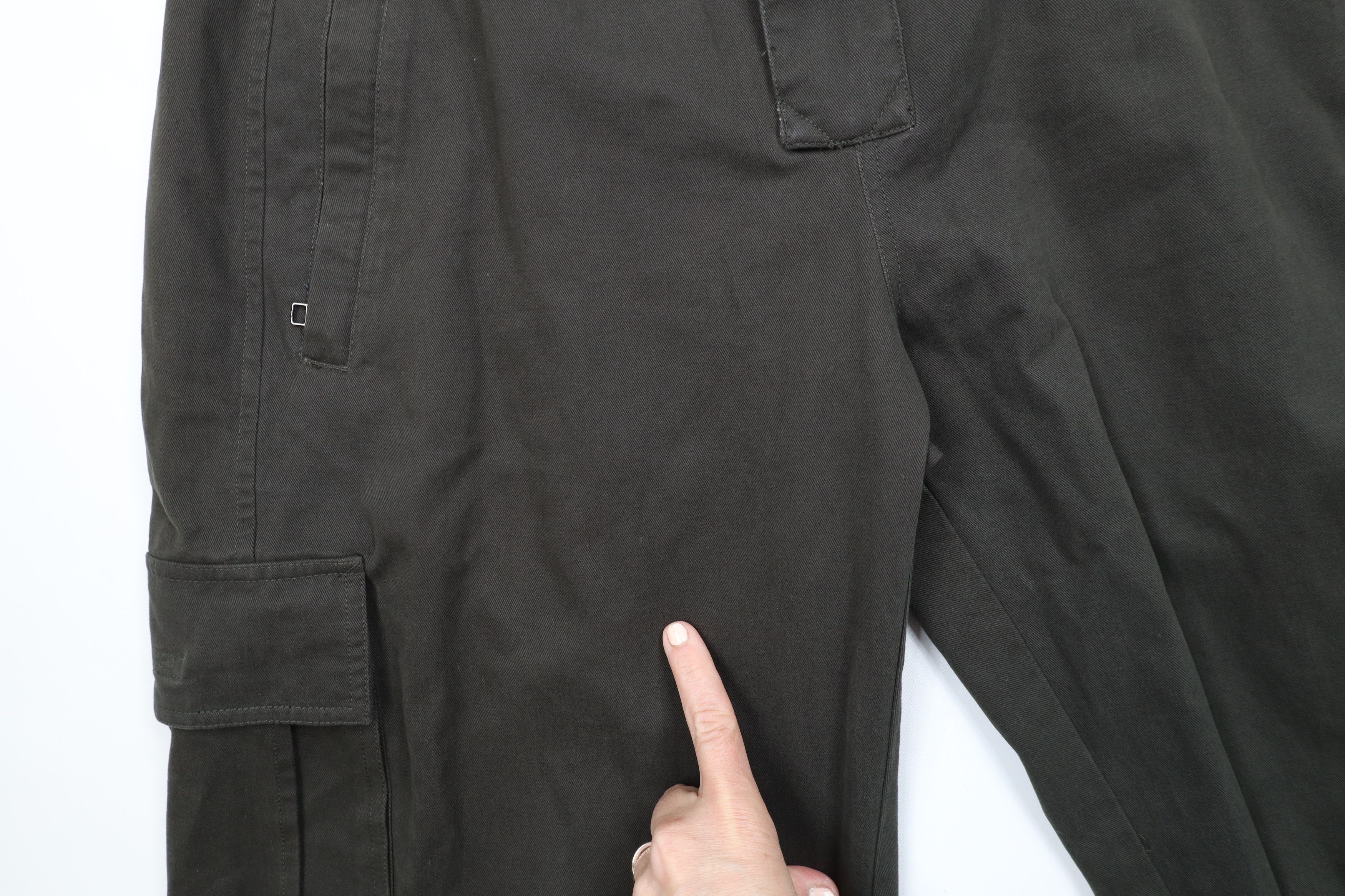 Nike × Vintage Vintage 90s Y2K Nike BRS Products Wide Leg Cargo Pants Size US 36 / EU 52 - 7 Thumbnail