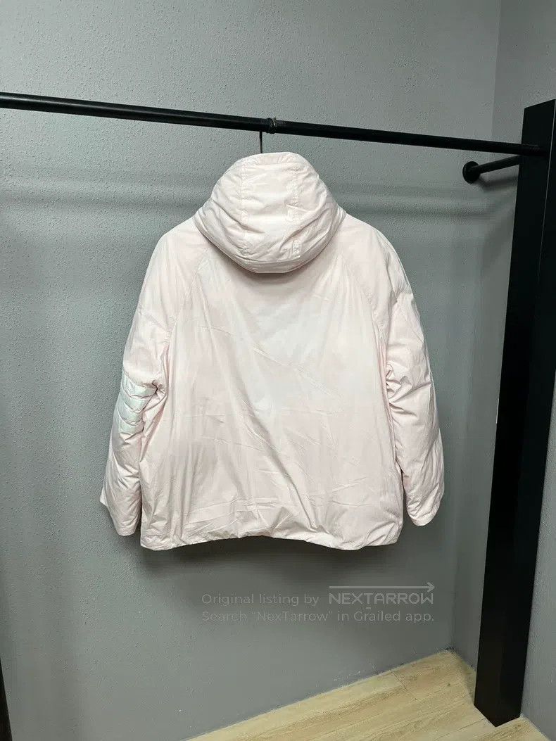 Thom Browne Thom Browne Pink Striped Down Jacket Size US XS / EU 42 / 0 - 2 Thumbnail