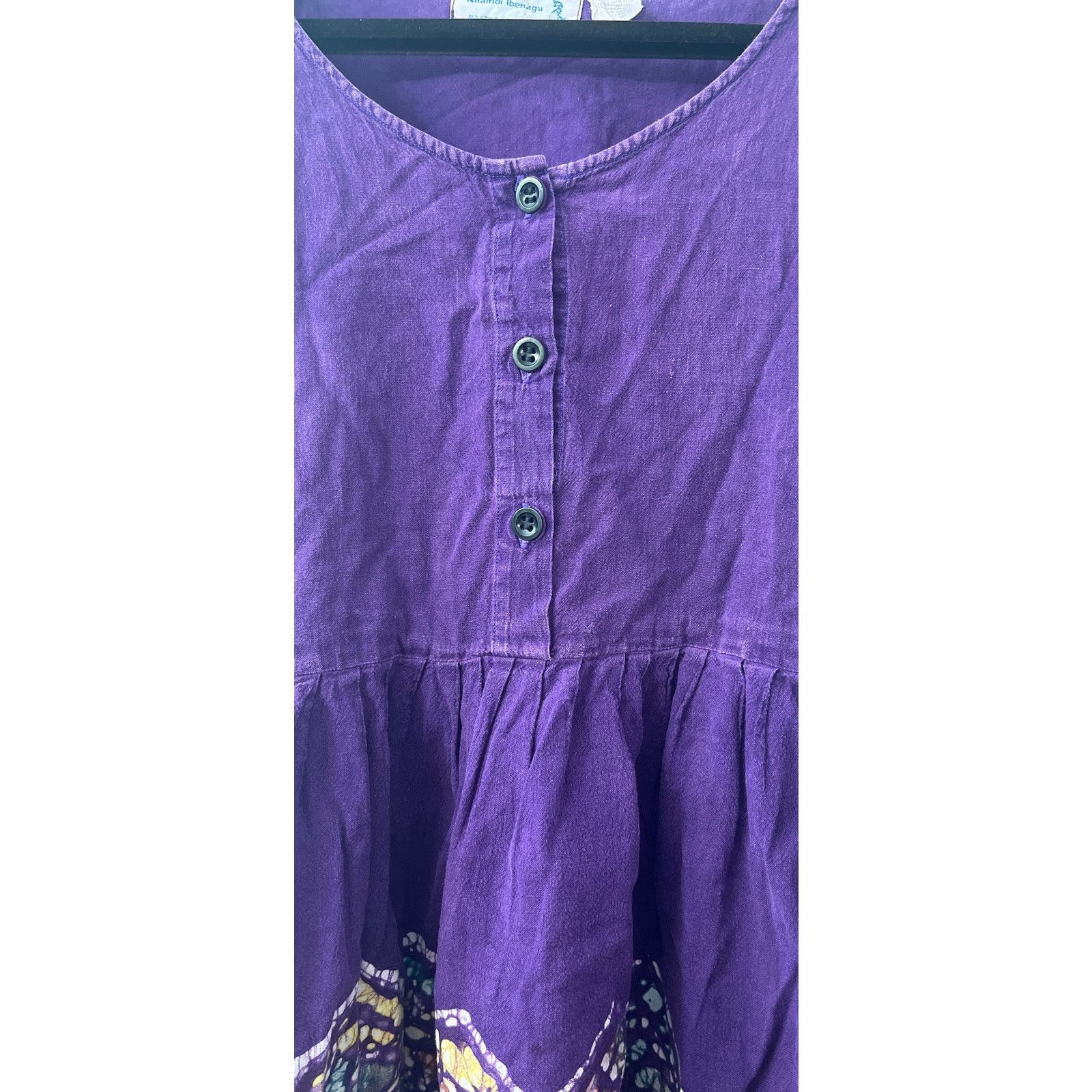 Other Nnamdi Ibenagu Spirit of Courage Dress African Batik Tie Dye Size M / US 6-8 / IT 42-44 - 3 Thumbnail