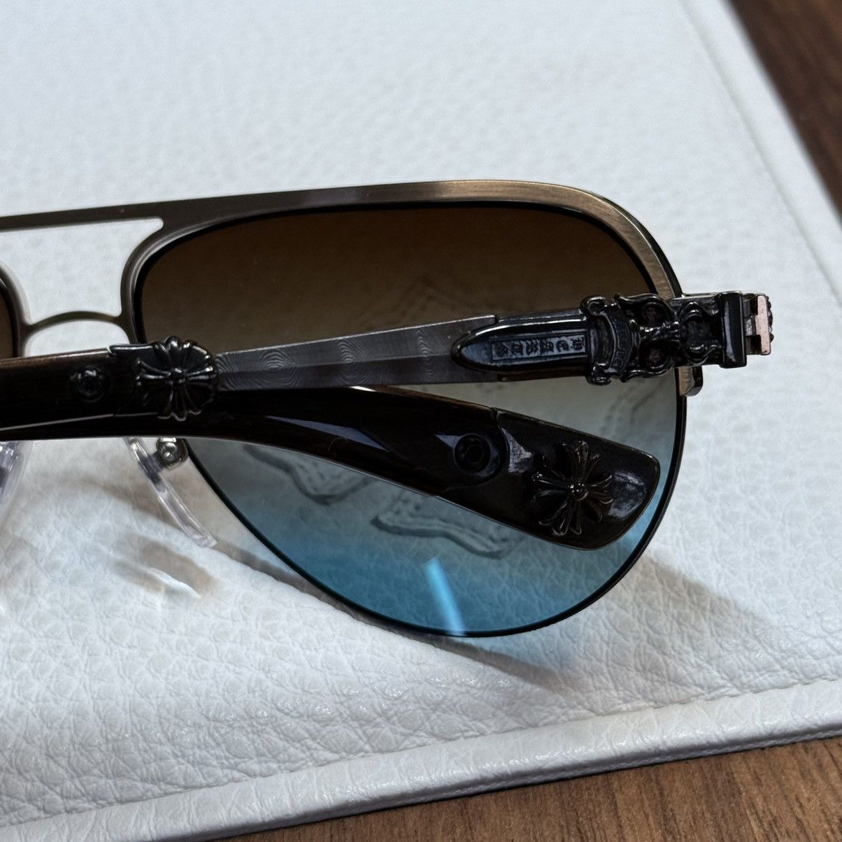 Chrome Hearts Chrome Hearts Blade Hummer I 1/1 Sunglasses Size ONE SIZE - 9 Thumbnail