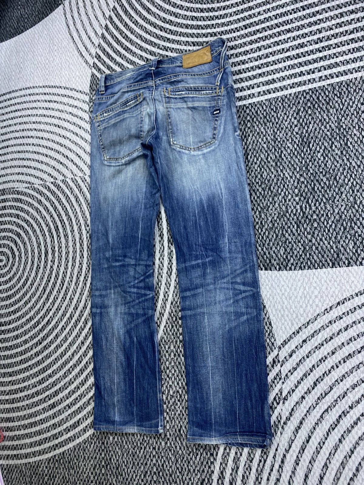 GAS Vintage GAS Distressed Blue Denim Jeans Pants Size US 31 - 6 Thumbnail