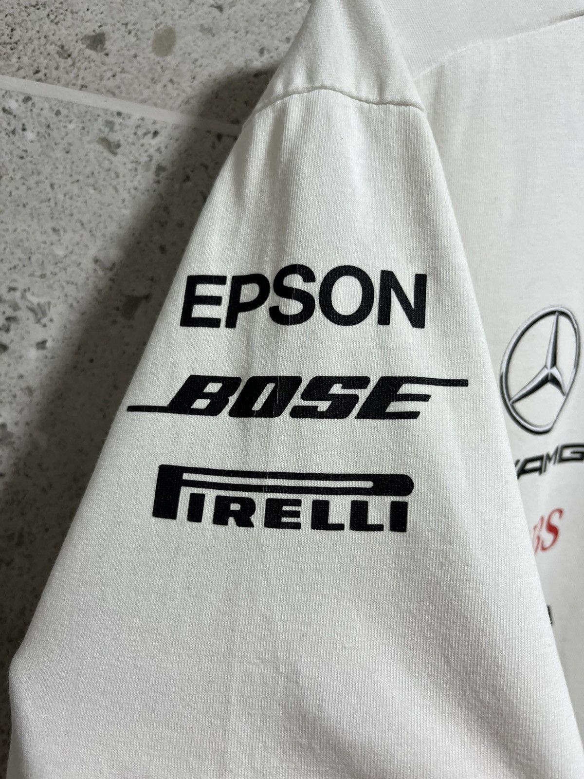 Tommy Hilfiger Mersedes-Benz AMG T-Shirt White Motosport Size M Size US M / EU 48-50 / 2 - 4 Thumbnail