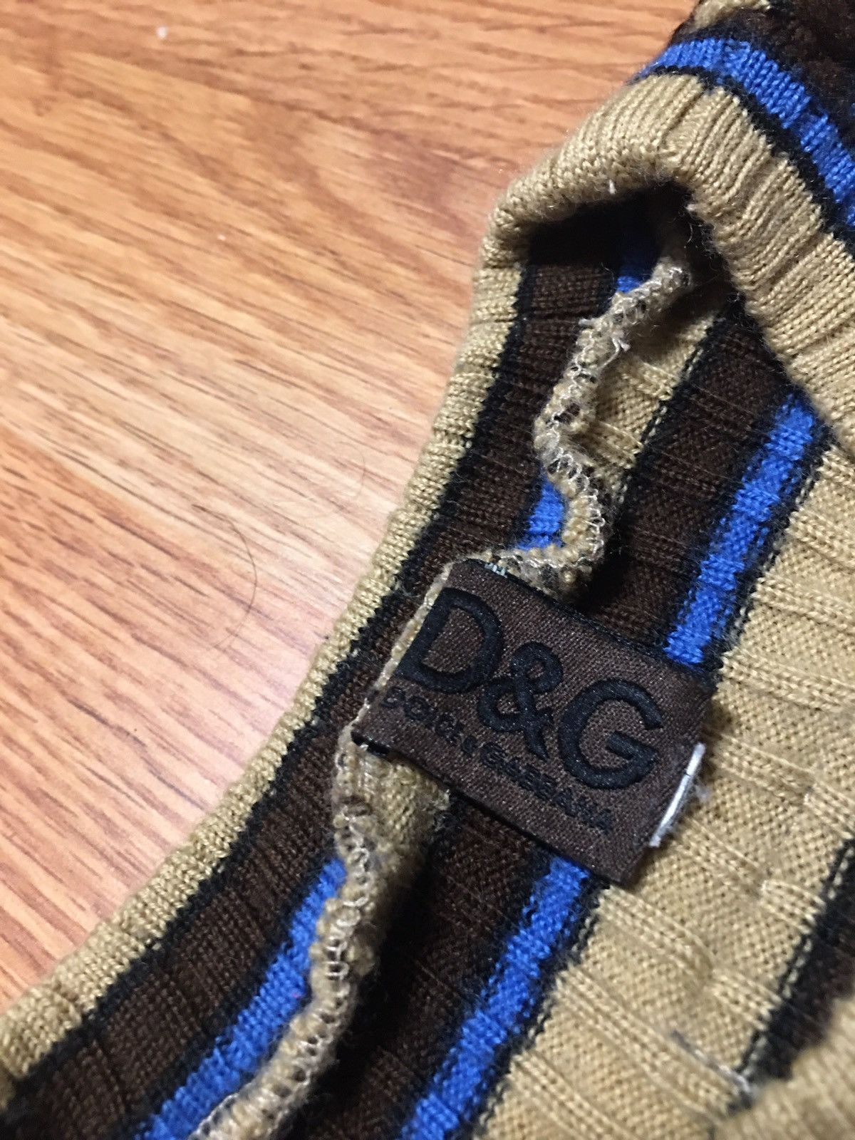 Dolce & Gabbana Dolce & Gabbana Wool Blend Striped Womens Sweater Size S / US 4 / IT 40 - 9 Thumbnail