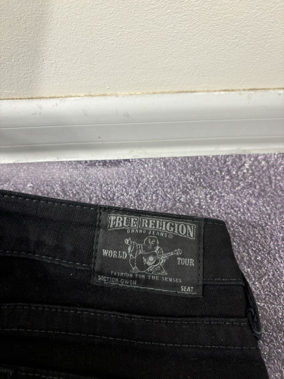True Religion Vintage True Religion Y2K Women’s Ripped Black Skinny Jeans Size 27" / US 4 / IT 40 - 17 Thumbnail