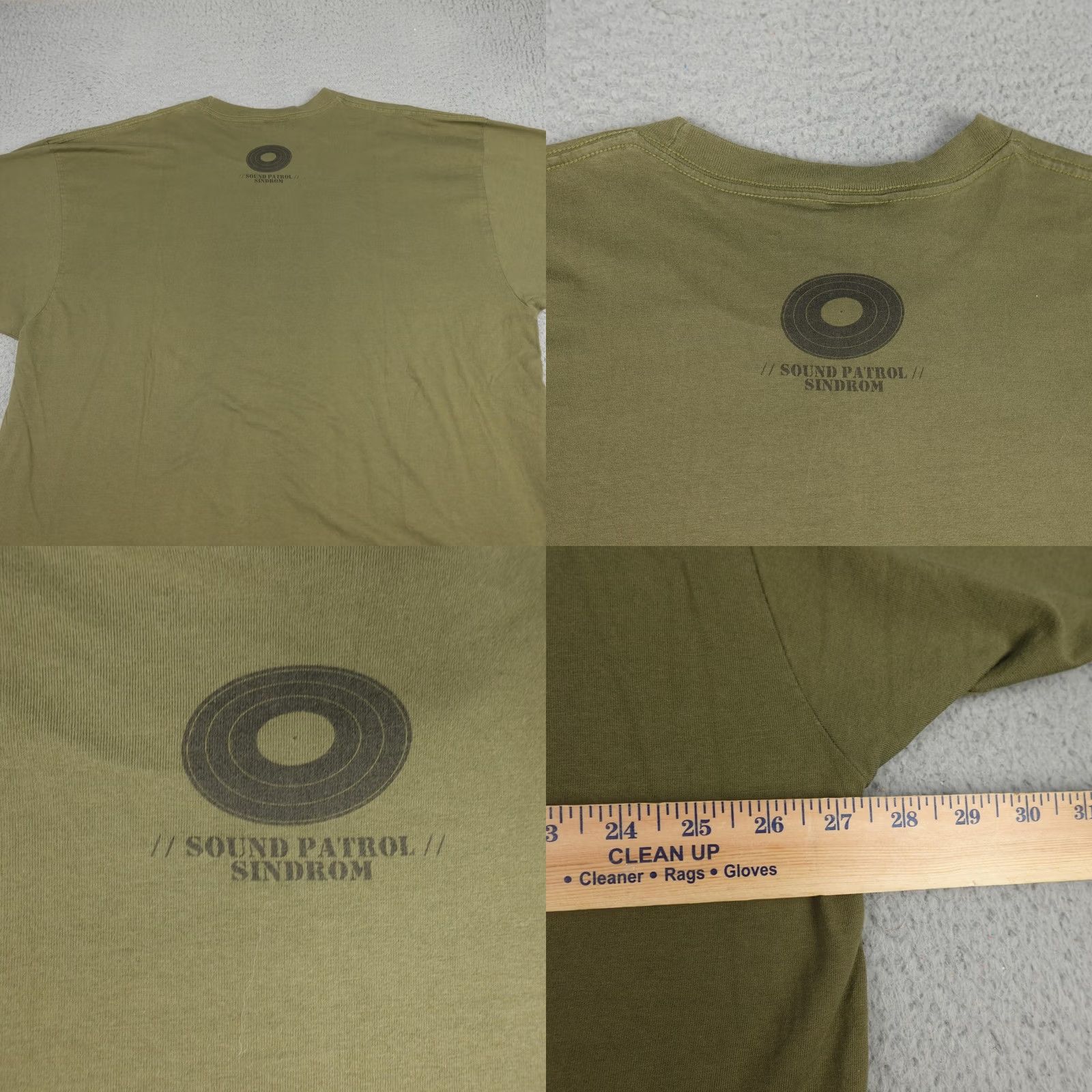 Vintage VINTAGE SINDROM Shirt Mens 2XL Green Military Army Tank Graphic Shirt Size US XXL / EU 58 / 5 - 8 Thumbnail