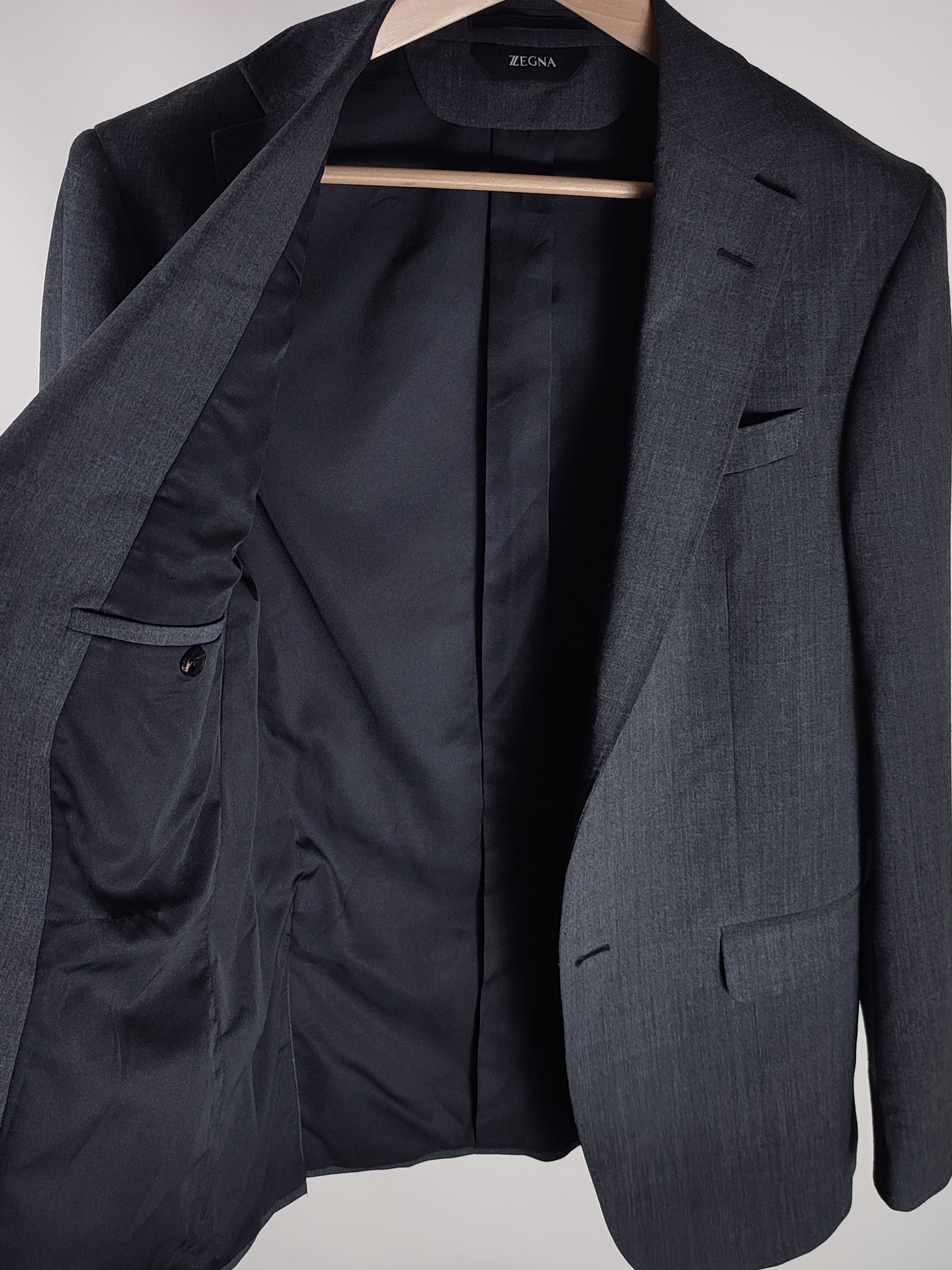 Ermenegildo Zegna Zegna Regular 2GMNGN Wool Sport 48R Blazer Size 48R - 13 Thumbnail