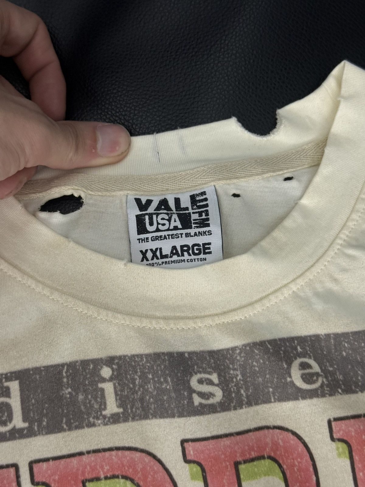 Vale Valley White Jazz Tee Shirt Size XXL (NEW) Size US XXL / EU 58 / 5 - 7 Thumbnail