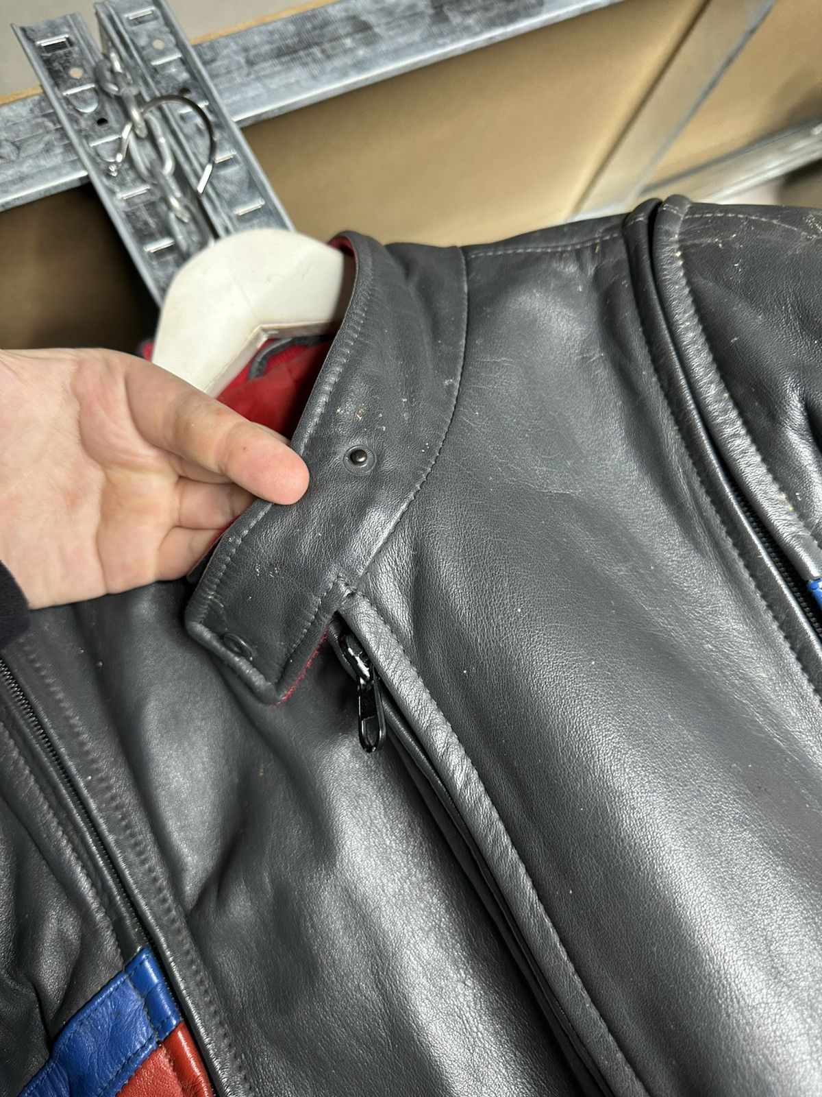 BMW BMW Motorrad Leather Jacket & Pants Set W. Germany 80s Suit Size US L / EU 52-54 / 3 - 13 Thumbnail