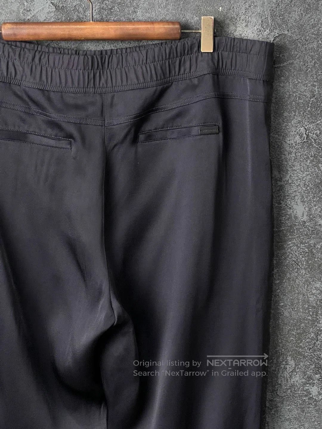Saint Laurent Paris SAINT LAURENT Drawstring Satin Pants. Size US 36 / EU 52 - 5 Thumbnail