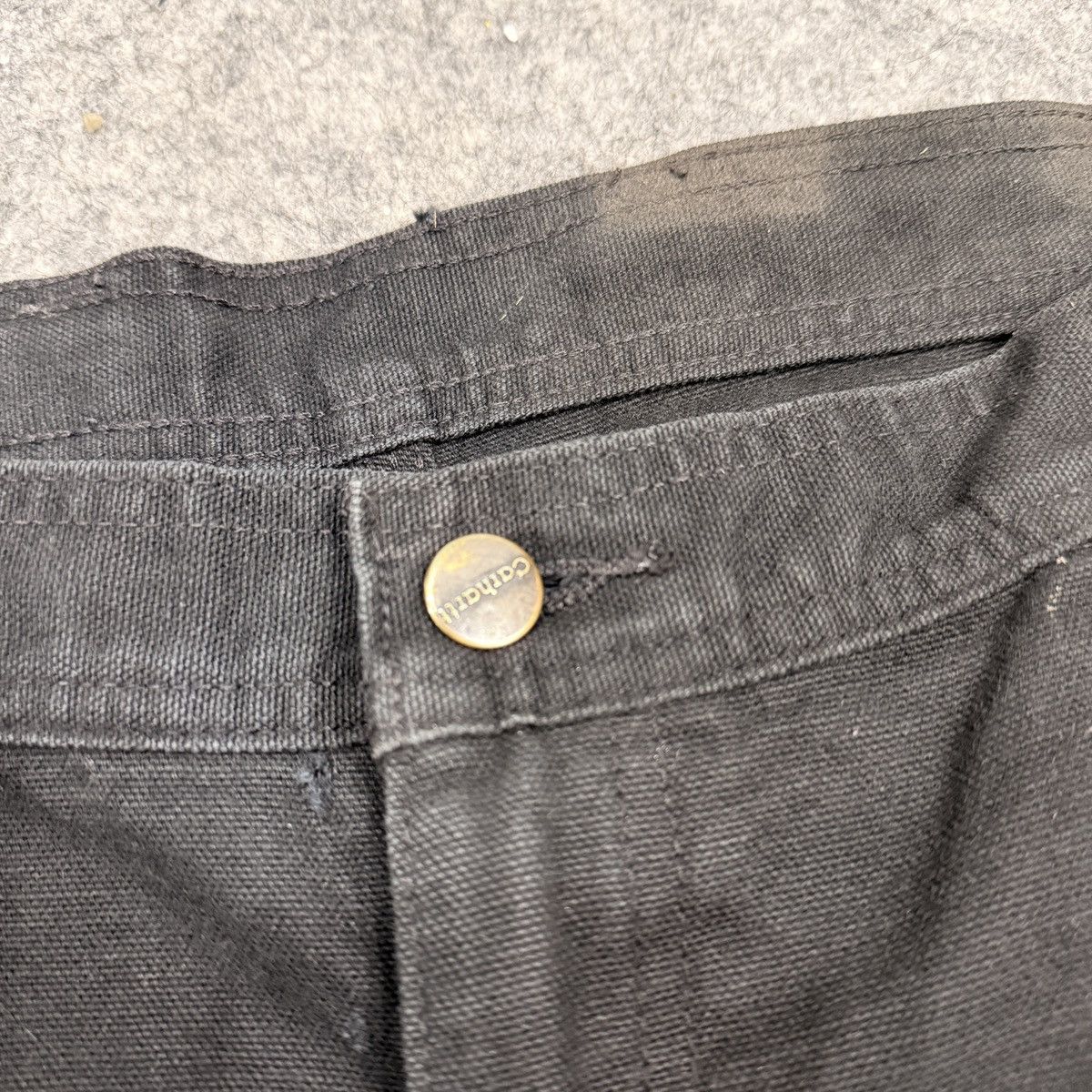 Carhartt Rare 🔥Vintage Carhartt B264 BLK Double Knee Denim Size US 40 / EU 56 - 5 Thumbnail