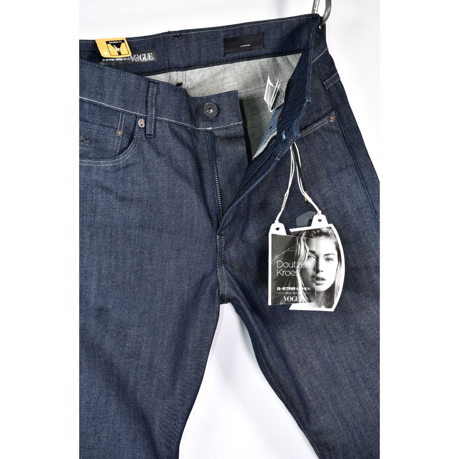 G-Star G-Star 3301 TAPERED WMN COMFORT RL Vogue Selection Jeans W29/L32 Blue 98%Cotton 2%Elastane Womens Regular XS-Not Applicable Size ONE SIZE - 5 Thumbnail