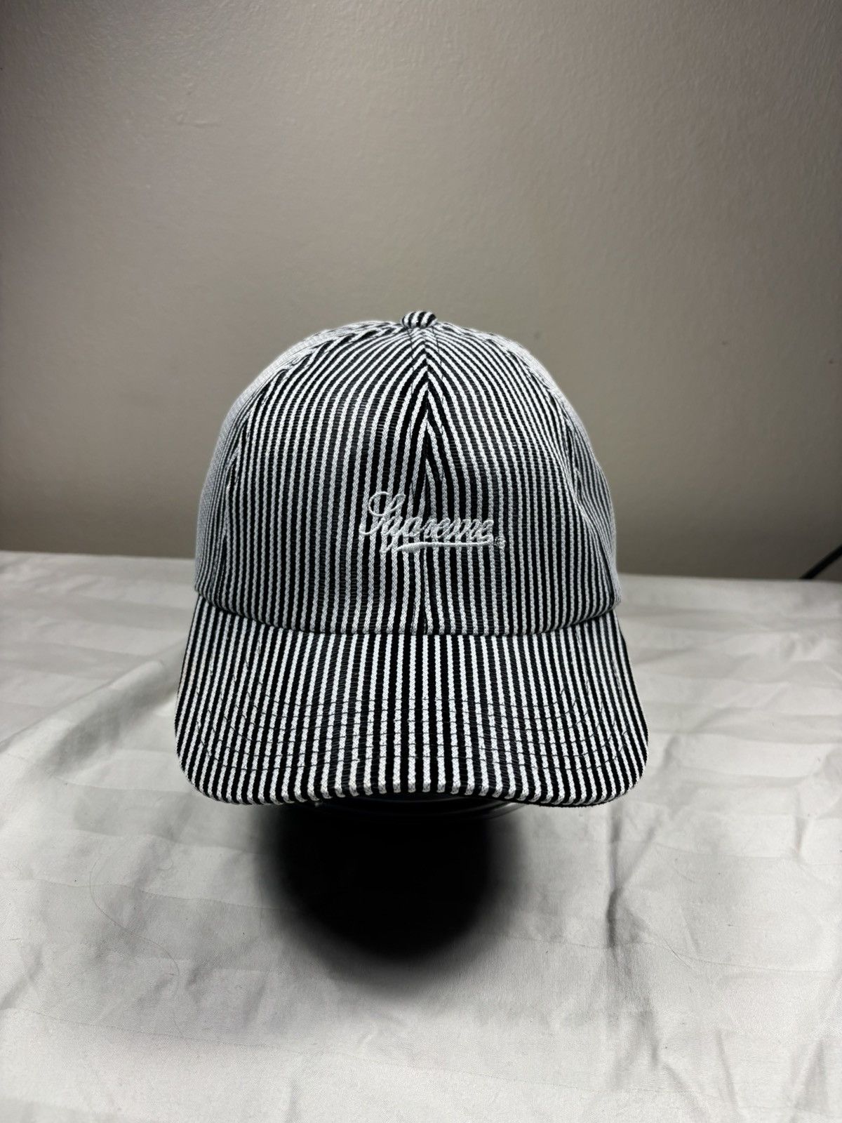 Supreme Supreme Stripe Mesh 6-Panel Hat Size ONE SIZE - 1 Thumbnail