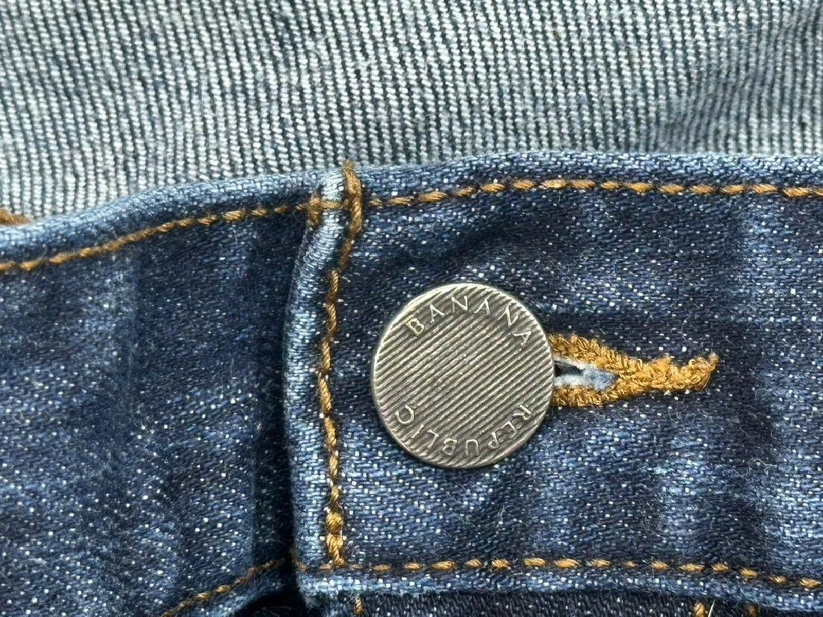 Banana Republic Banana Republic Slim Fit 5 Pocket Denim Jeans Blue Men 34/30 Size US 34 / EU 50 - 7 Thumbnail