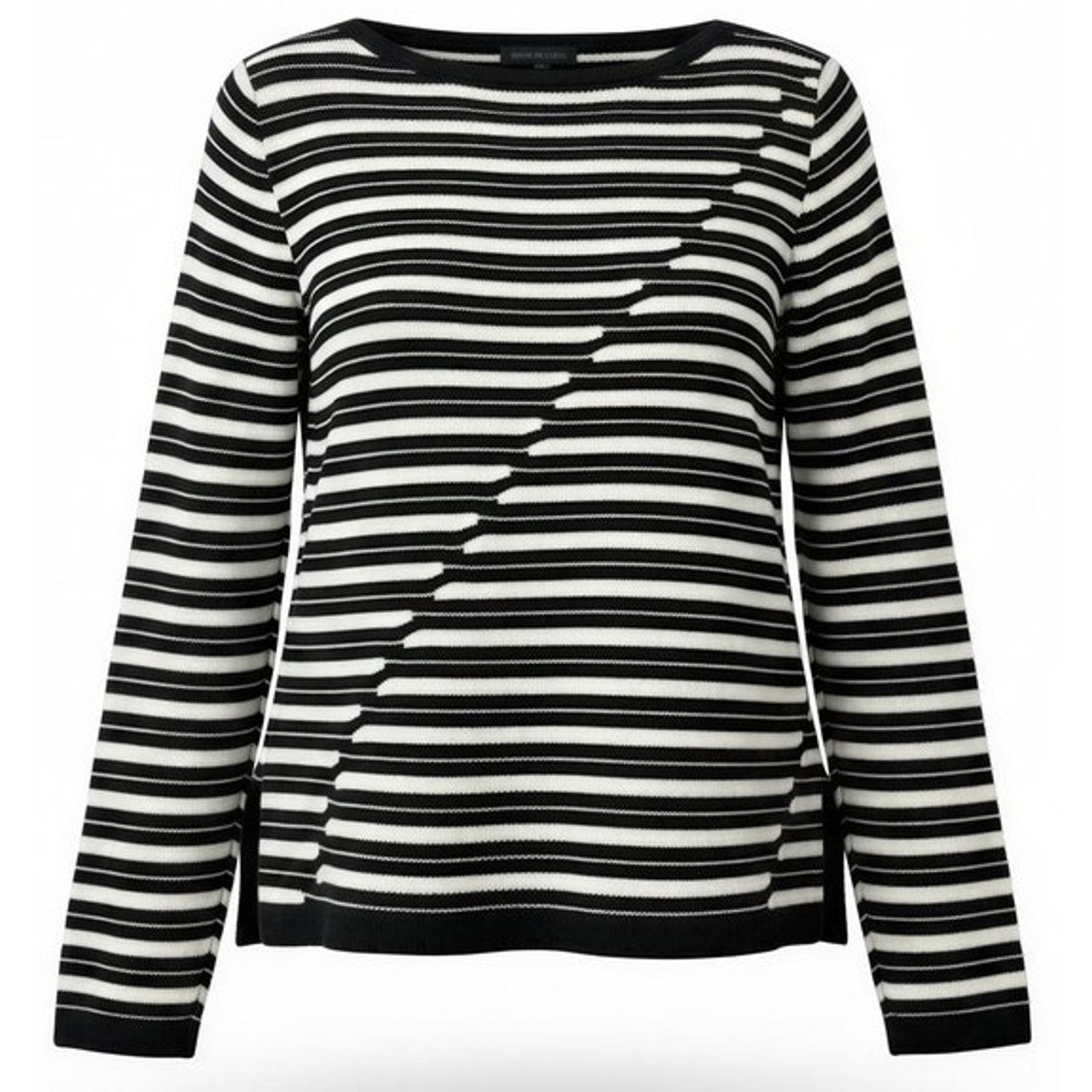 Pendleton Pendleton Sweater Womens Size Medium Black & White Striped Size M / US 6-8 / IT 42-44 - 1 Thumbnail
