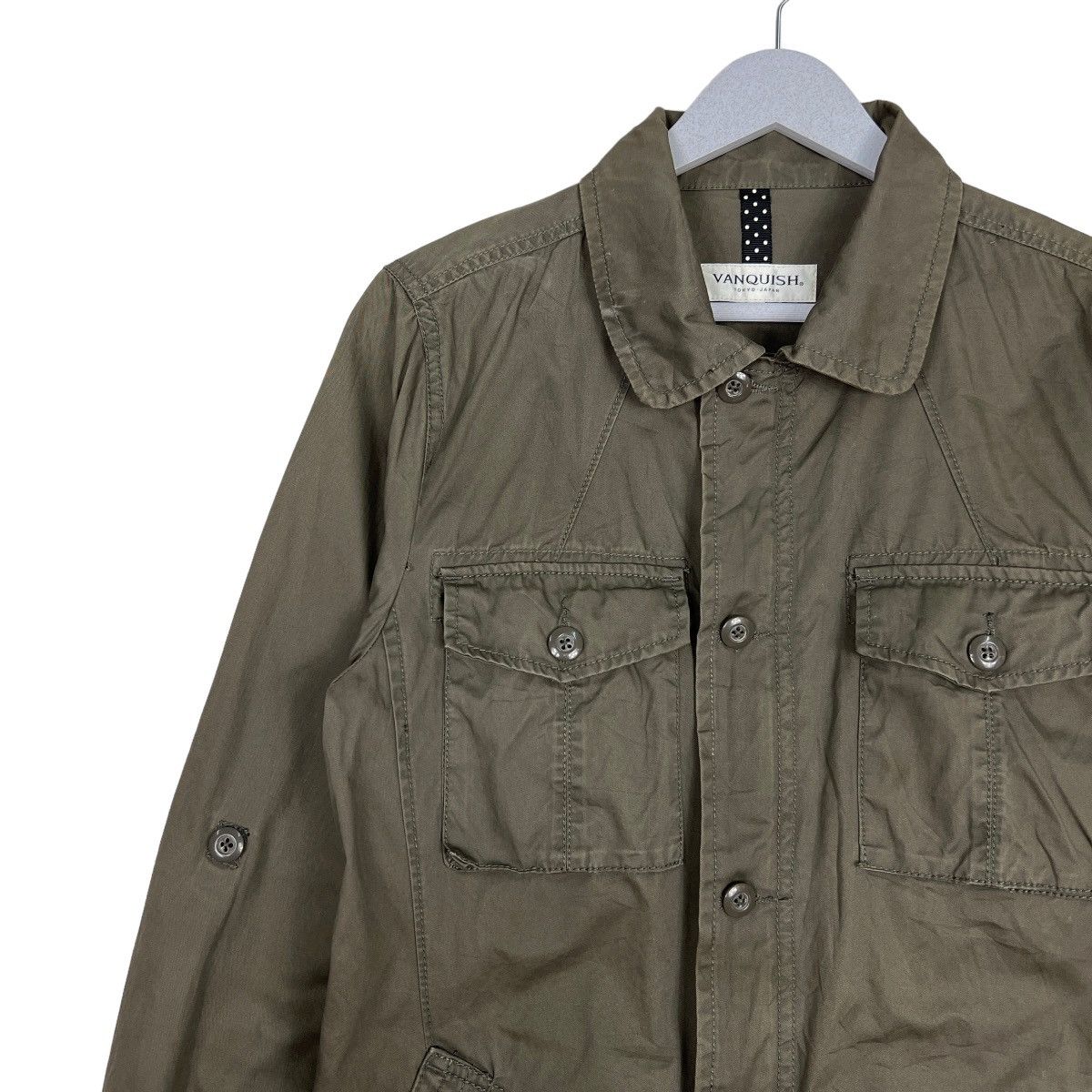 Vanquish VANQUISH MILITARY STYLE CARGO JACKET Size US M / EU 48-50 / 2 - 7 Thumbnail