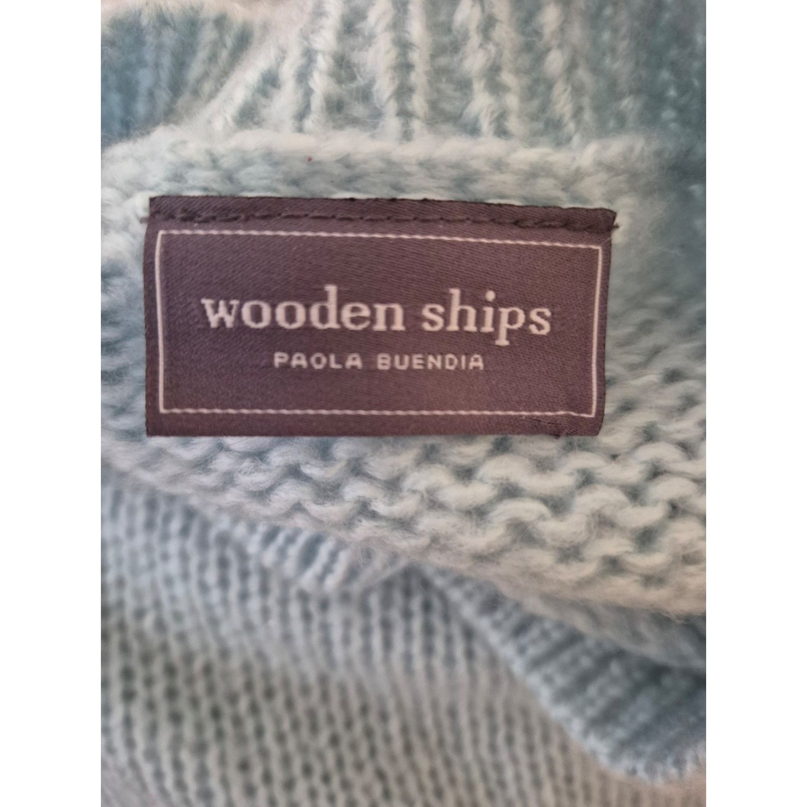 Other Wooden Ships Sweater Wool V Neck Oversized Semi-Cropped Swea Size XS / US 0-2 / IT 36-38 - 4 Thumbnail