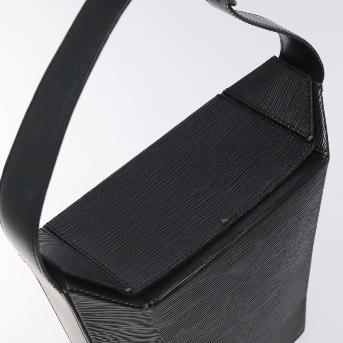 Louis Vuitton LOUIS VUITTON Epi Sac Seau Shoulder Bag Black M80161 Size ONE SIZE - 6 Thumbnail
