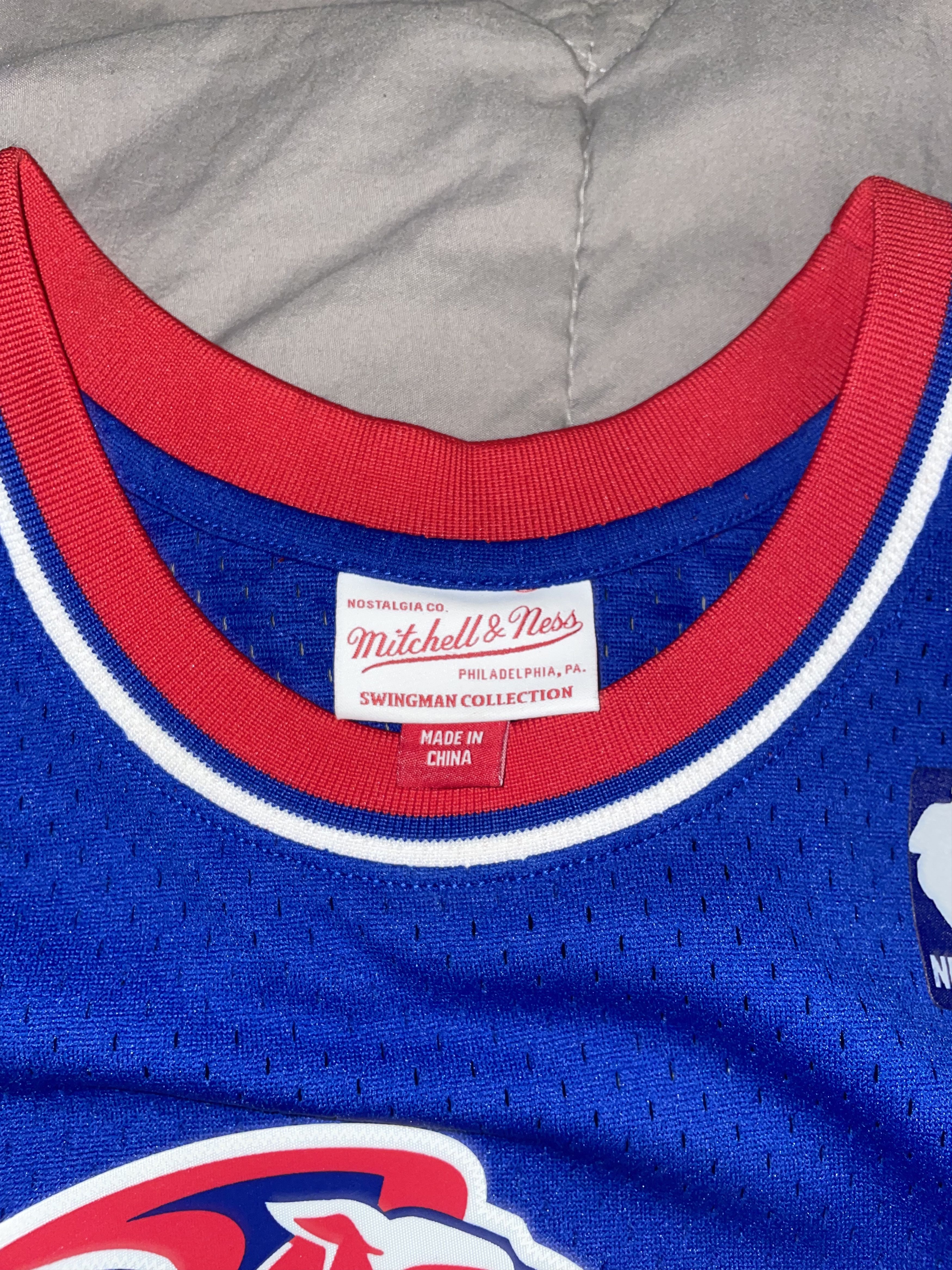 Mitchell & Ness × NBA Hardwood Classics Grant Hill Detroit Pistons TB Jersey Size US S / EU 44-46 / 1 - 7 Thumbnail