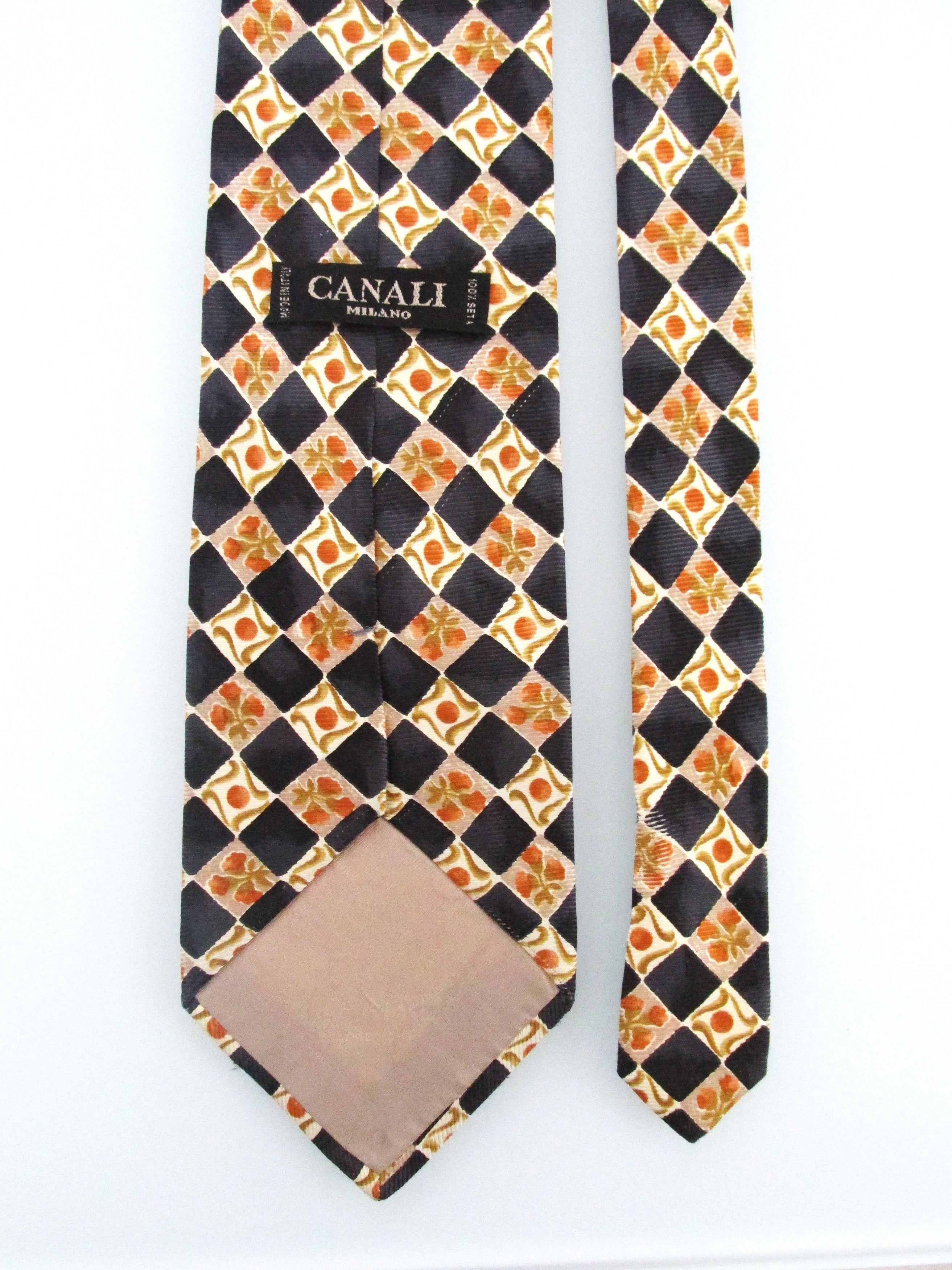 Canali Canali Men's Silk Tie Size ONE SIZE - 4 Thumbnail