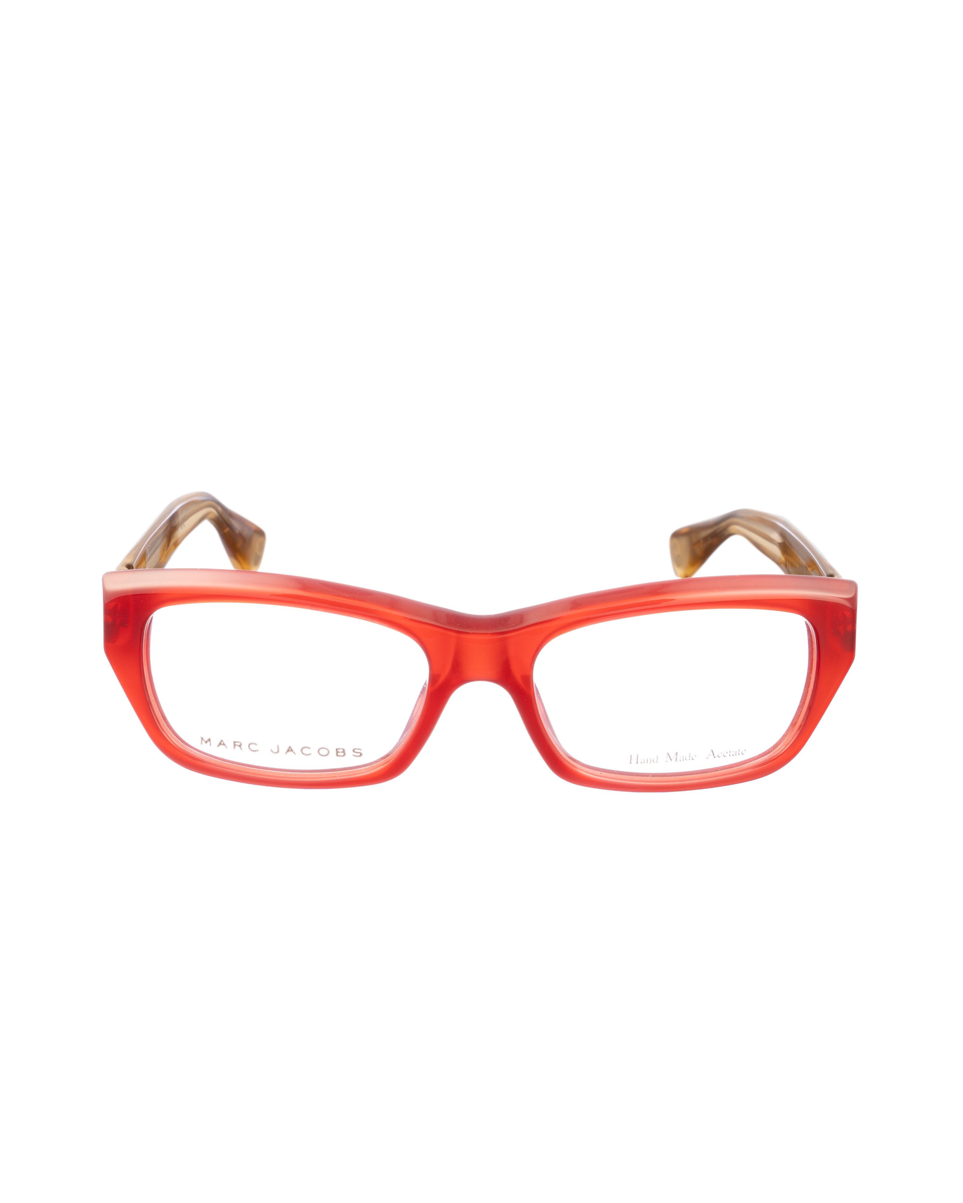 Marc Jacobs Marc Jacobs 00s Red and Transarent Plastic Glasses Size ONE SIZE - 2 Thumbnail